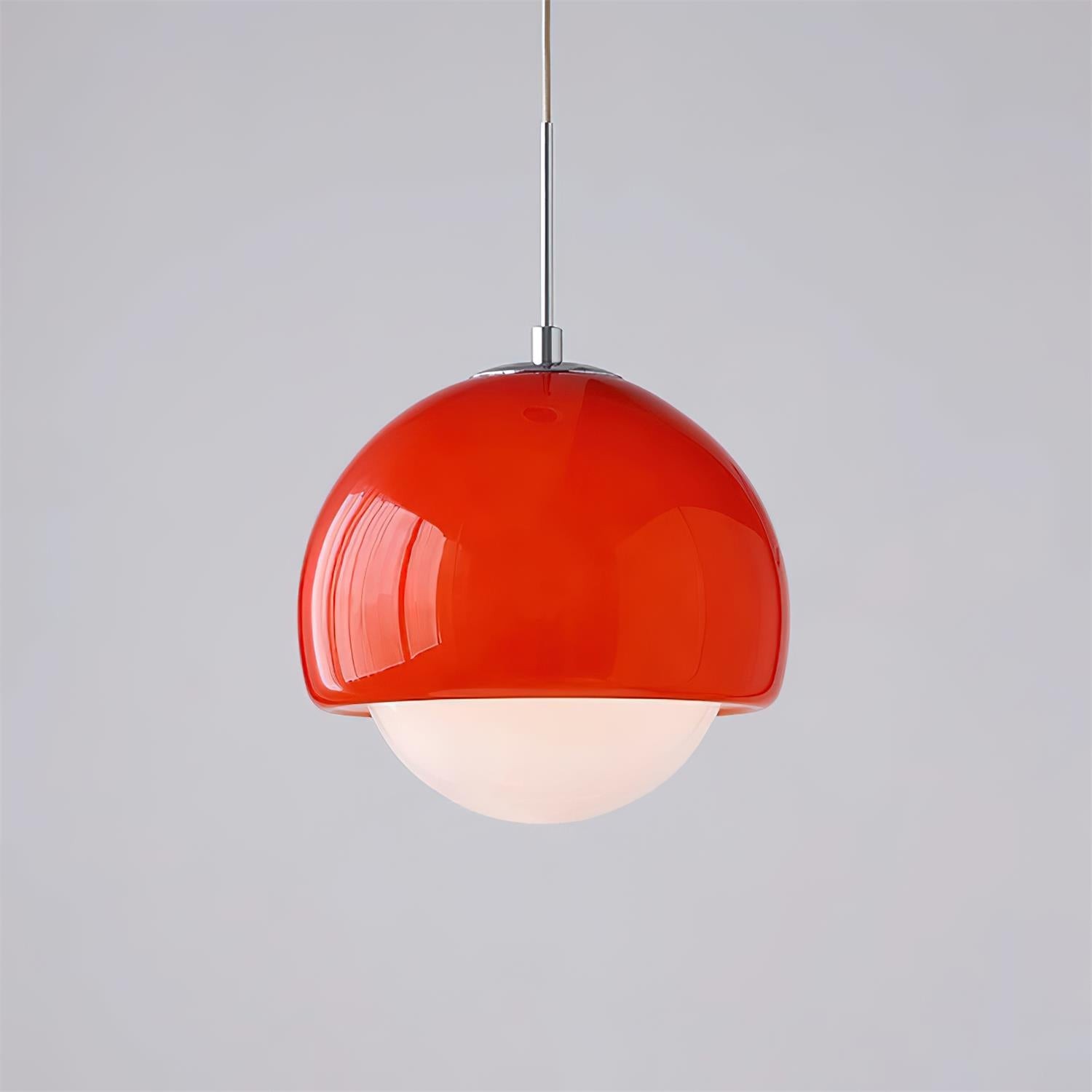 Creatieve glazen Persimmon hanglamp HL603