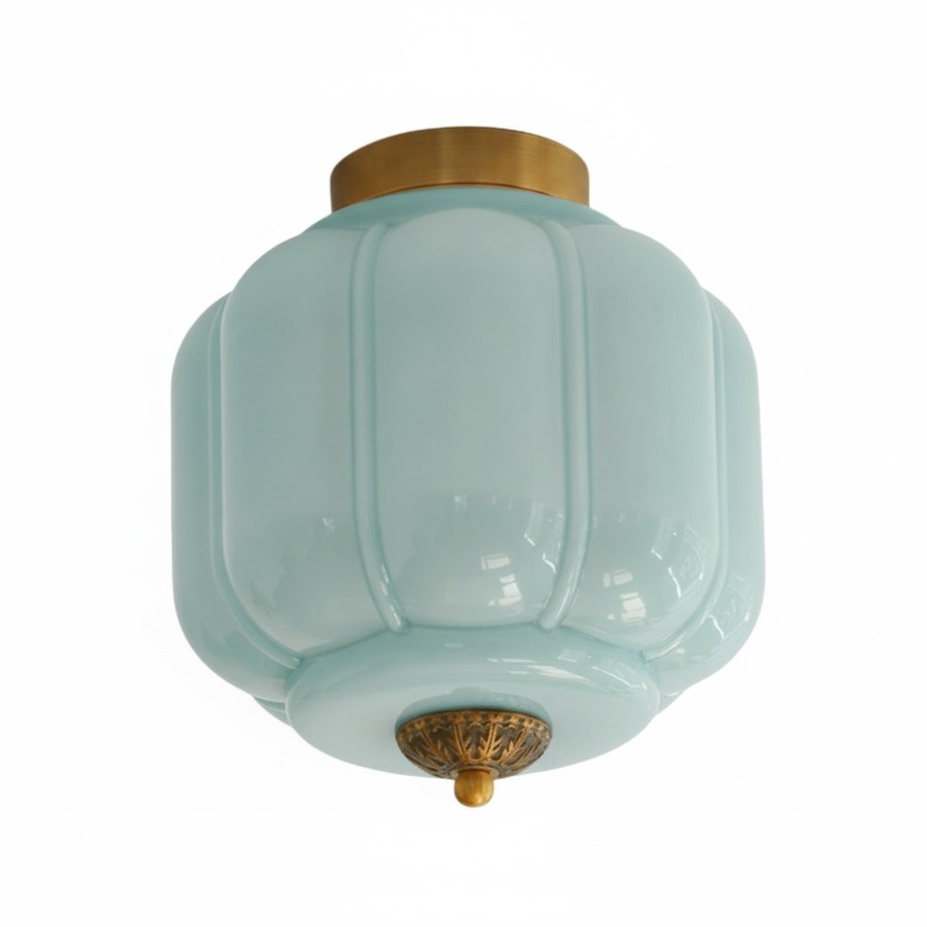 Vintage Eloise melkglas plafondlamp - Vintage Charm Soft Glow HL1650