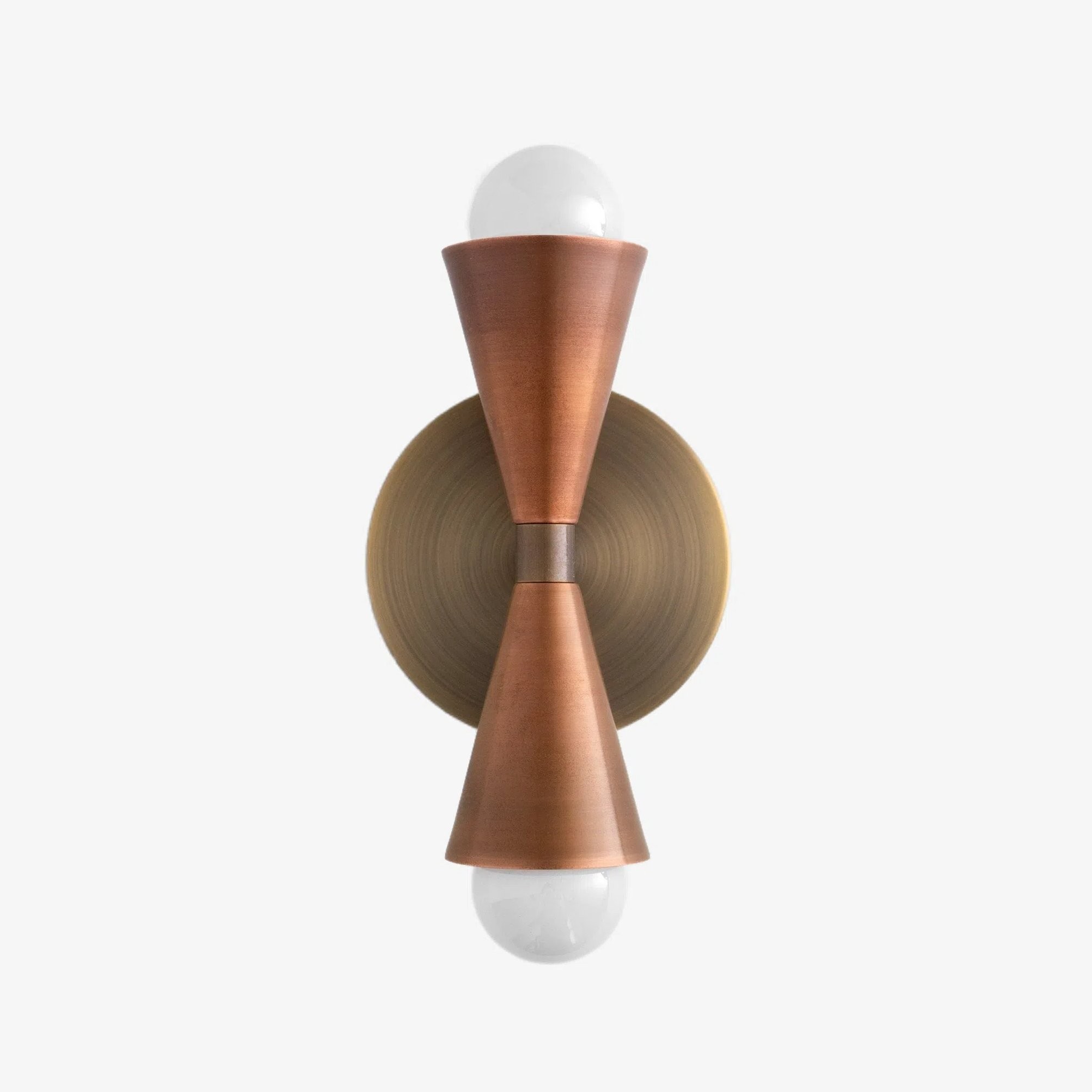 Pyralis Cone Linear Statement Wandlamp - Moderne Tweelichts Armatuur HL1696