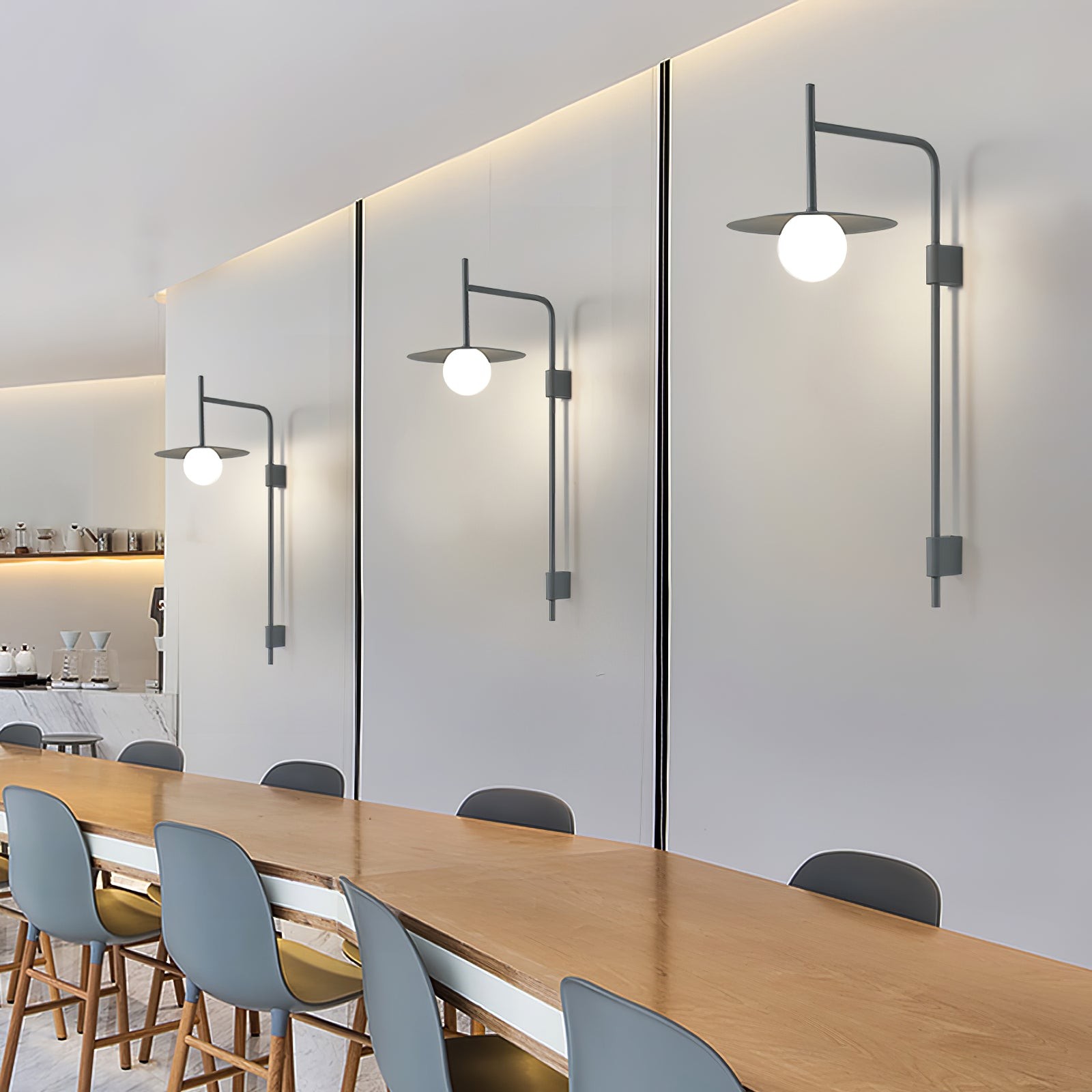 Nordic Swing Arm Wandlamp voor Woonkamer HL977