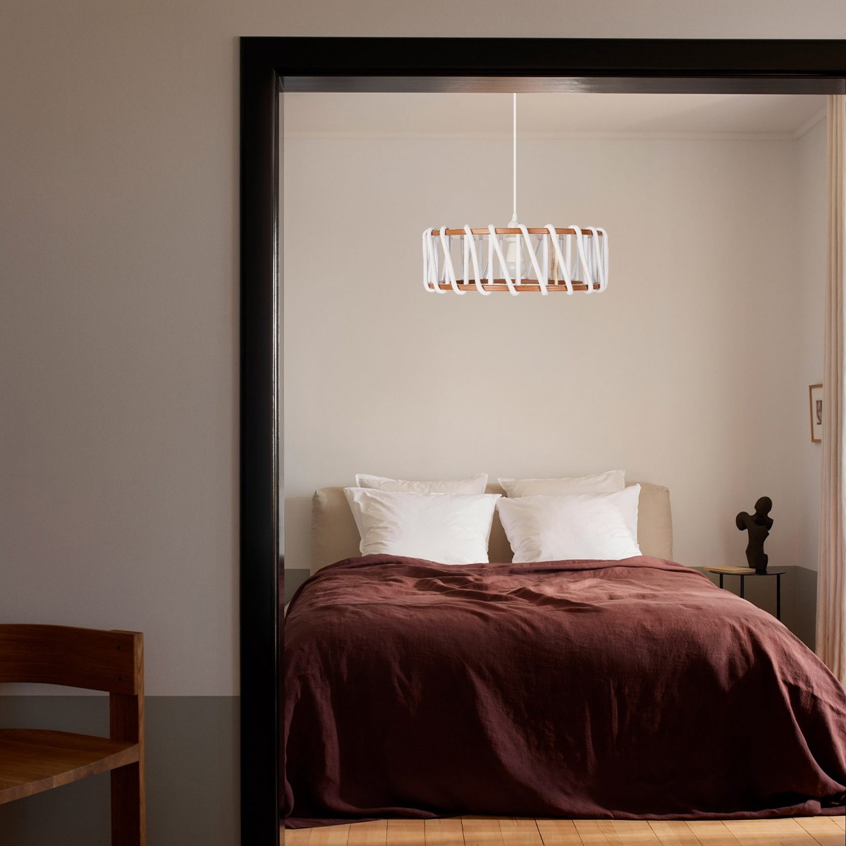Minimalistisch Kleurrijk Touw Ontwerp Hanglamp HL306
