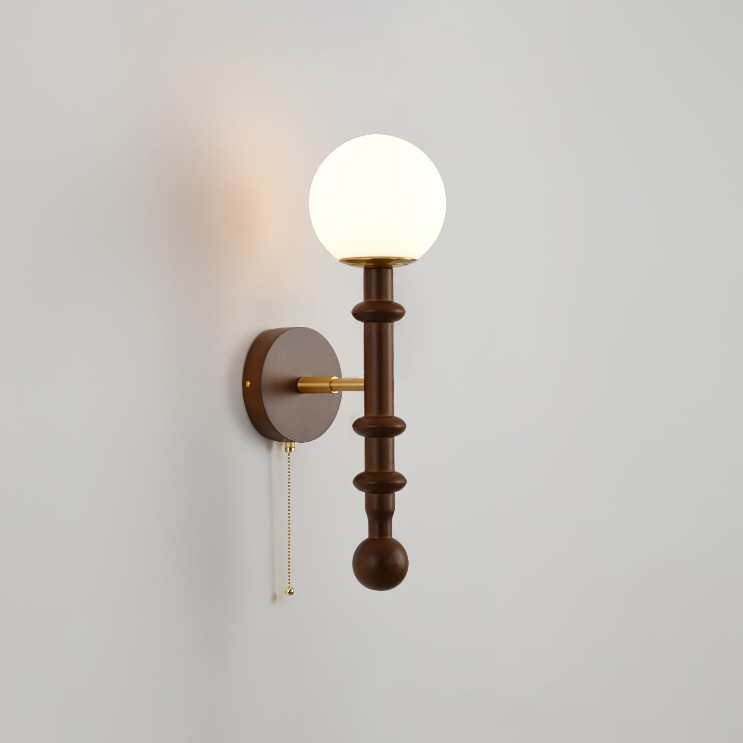 Retro Massief Houten Serie Wandlamp HL769