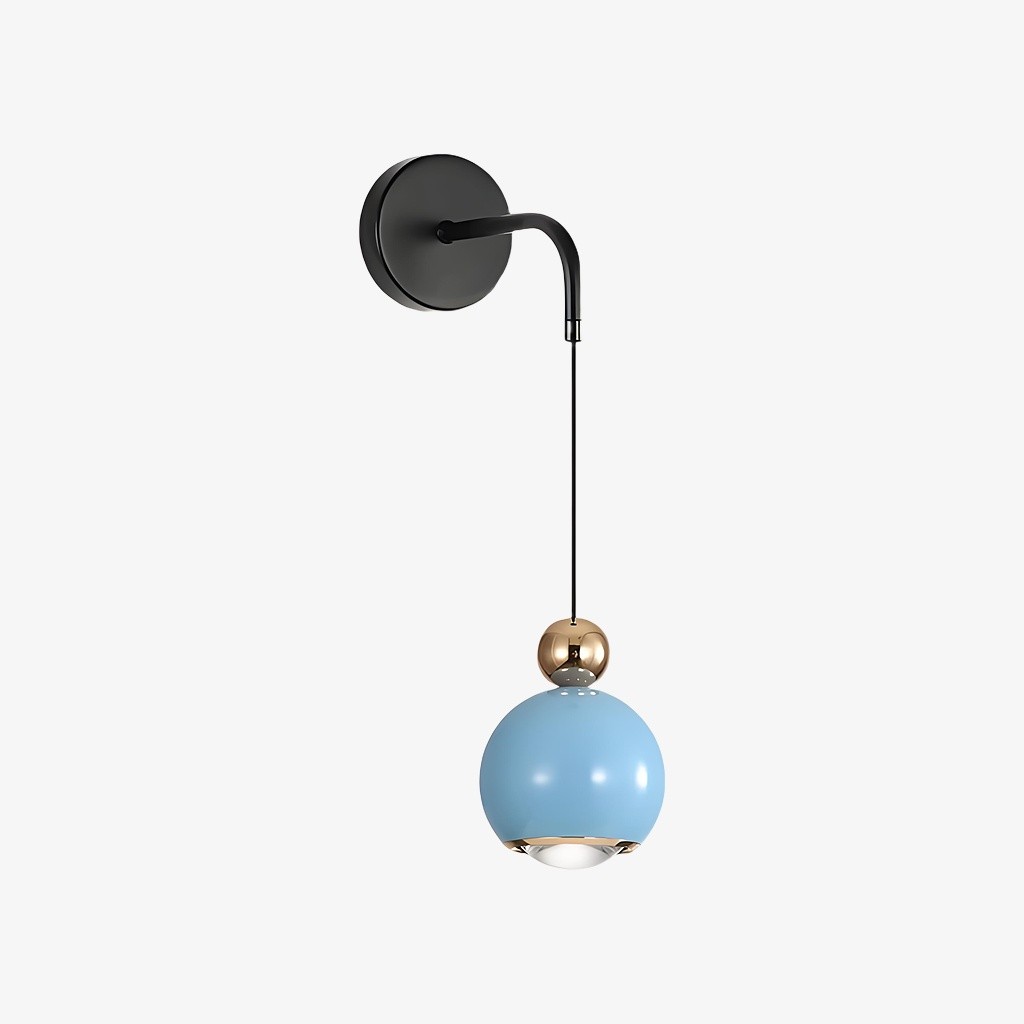 Glintap Nordic Globe wandlamp - minimalistische accentlamp voor slaapkamerinterieur HL3537
