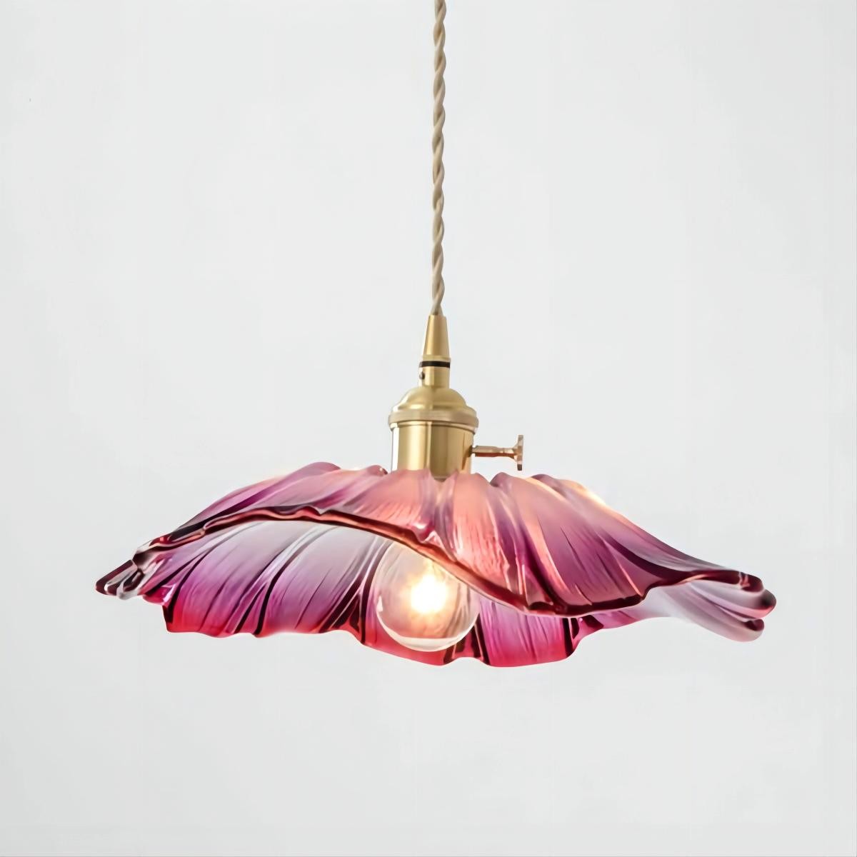 Moderne kunst bloem vorm keuken glazen hanglamp HL46
