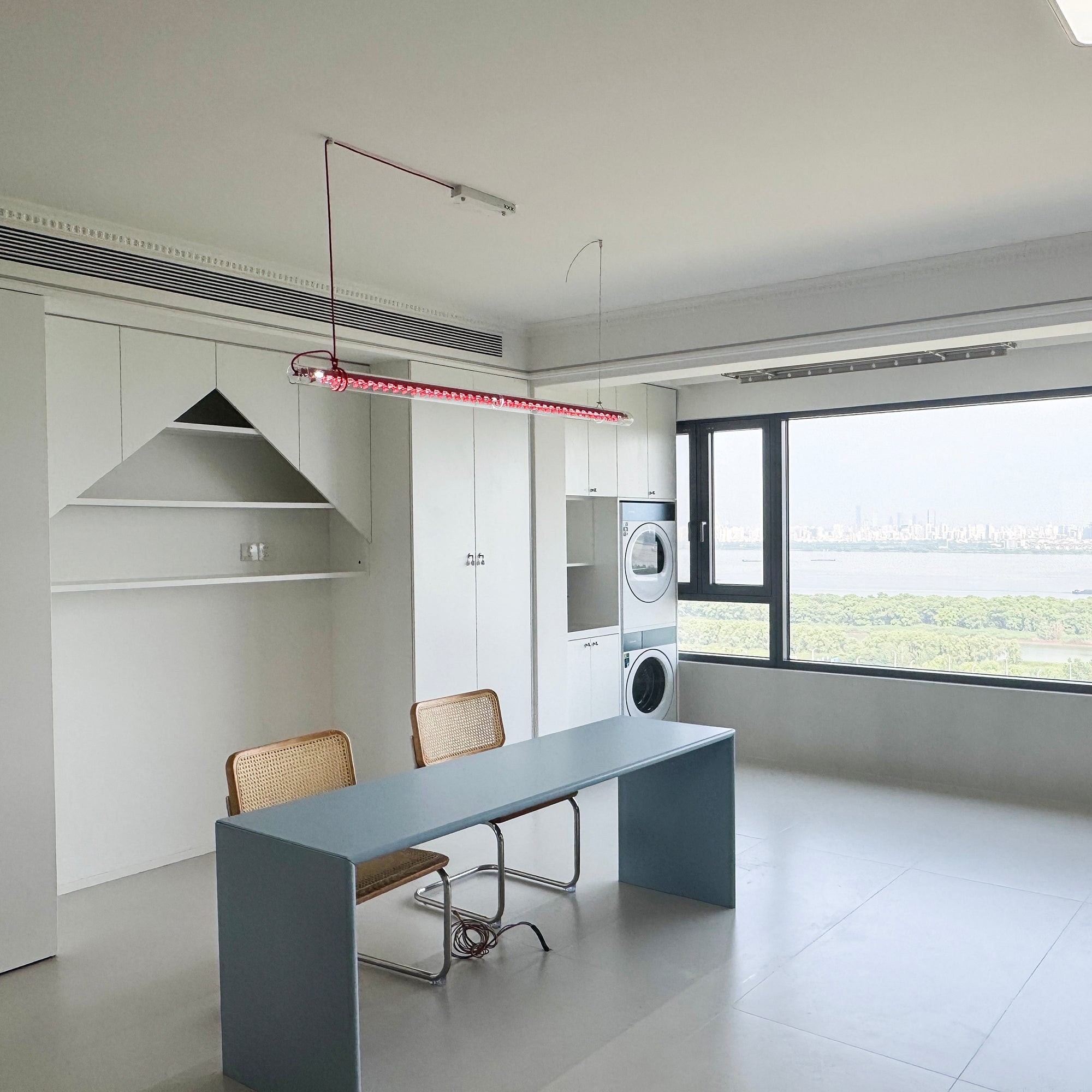 Buisvormige lineaire LED-hanglamp HL3249