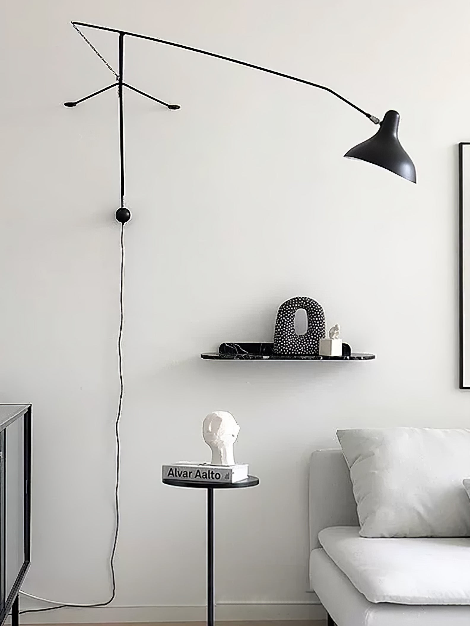 Moderne eendenbek-design Mantis Arm Wandlamp HL1112