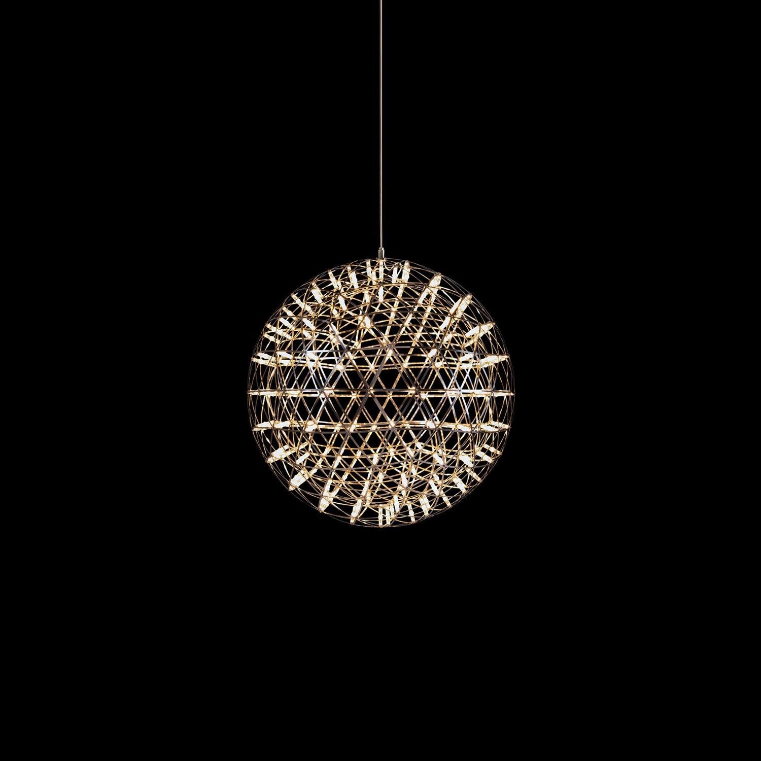 Zilveren Spark Ball hanglamp HL1407