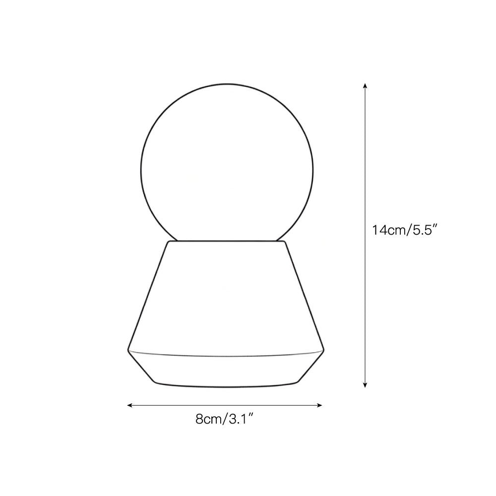 Bilia Mini Tafellamp (Ingebouwde Batterij) HL3316