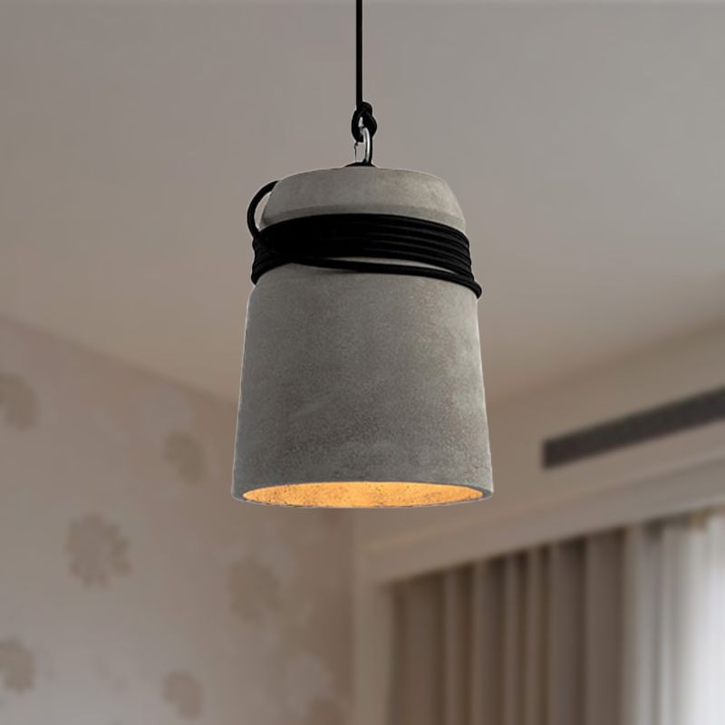 Nordic Cement Henneptouw Hanglamp HL928