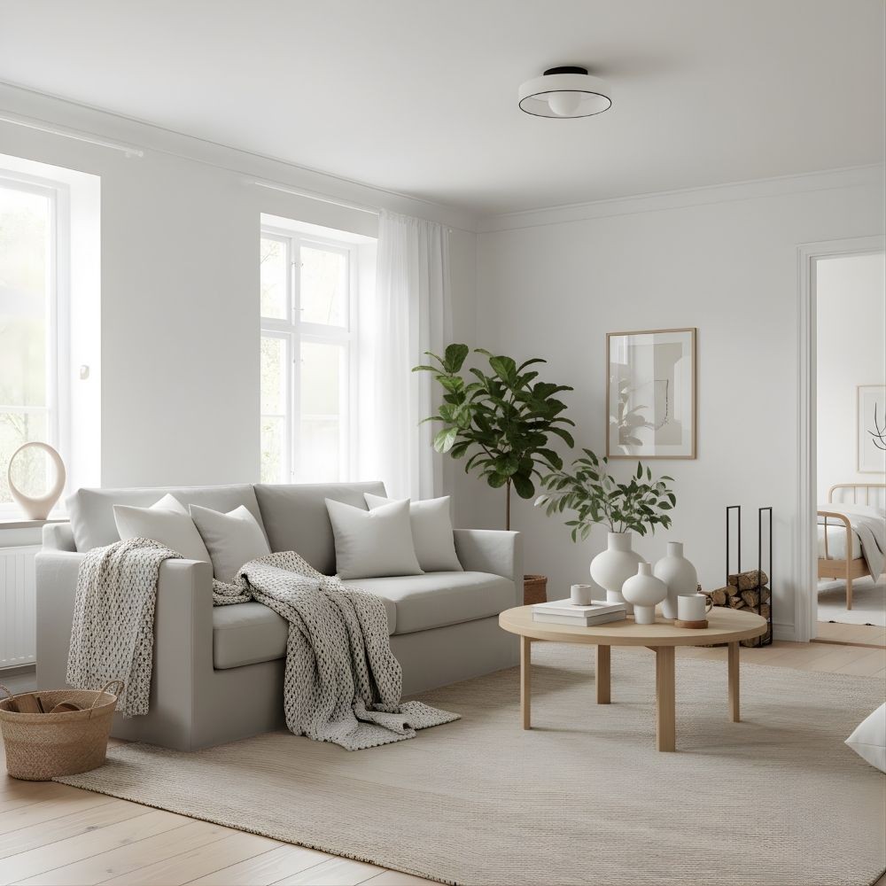 Kalo glazen schijf wandlamp - Moderne wand en plafondlamp voor hal en slaapkamer HL2259