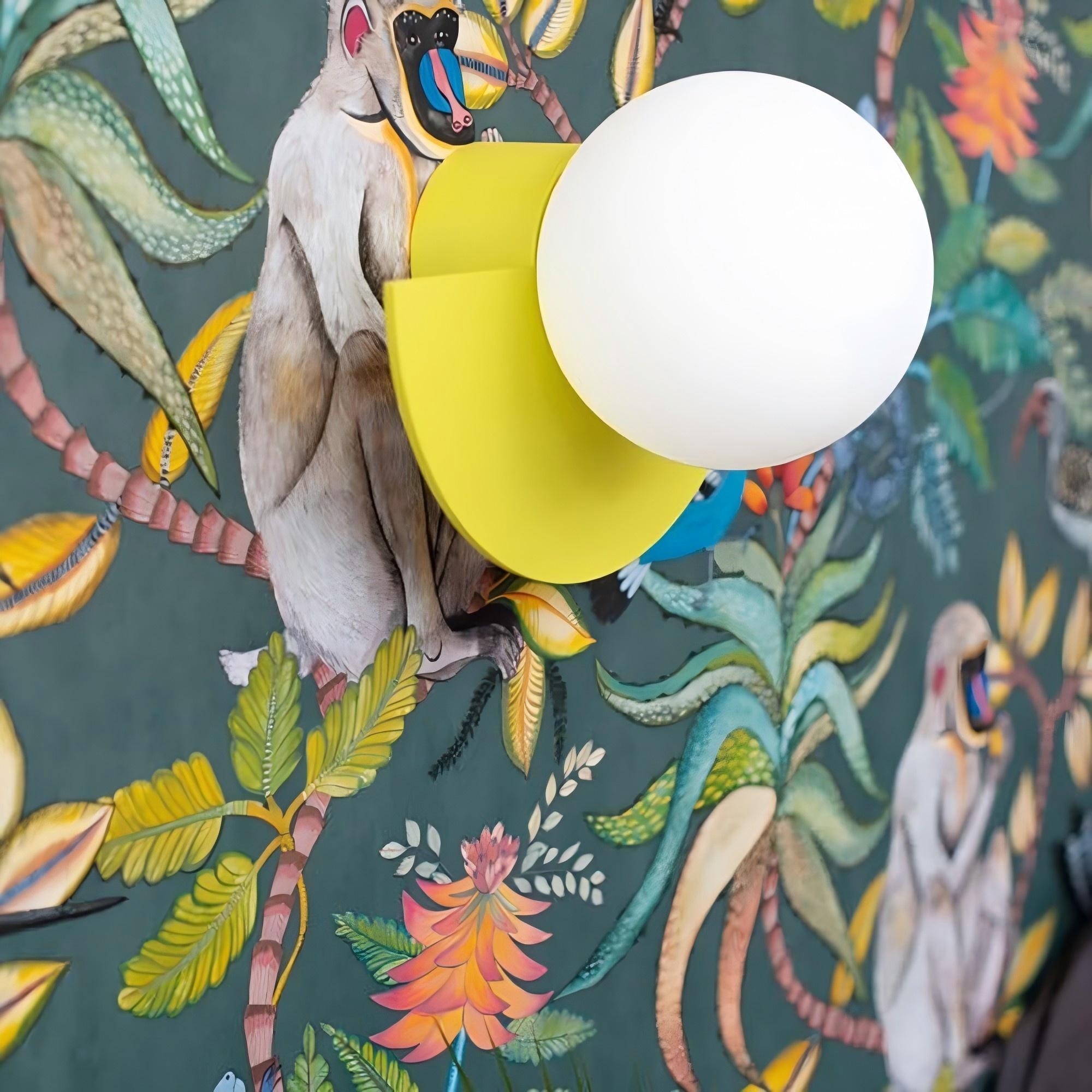 Macaron Kleurrijke Orb Wandlamp HL305