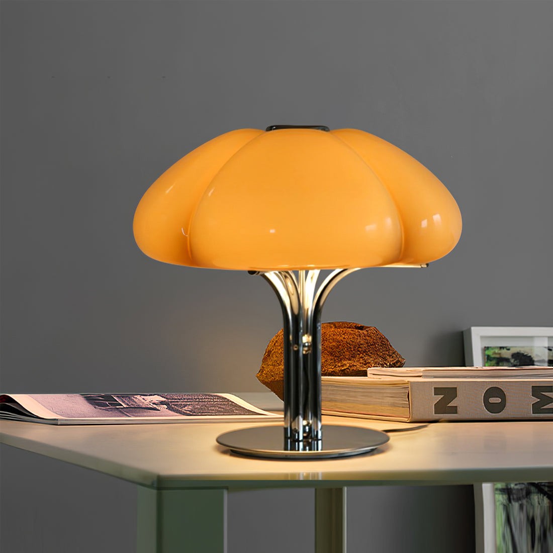 Creatieve Cluster Paddenstoel Vorm Glazen TafellampHL799