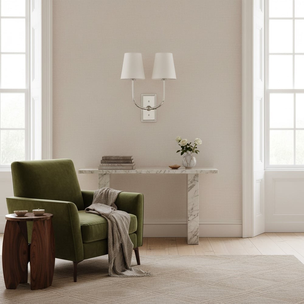 Vista Glow Industriële Metalen Wandlamp - Moderne Dubbele Wandlamp HL1810