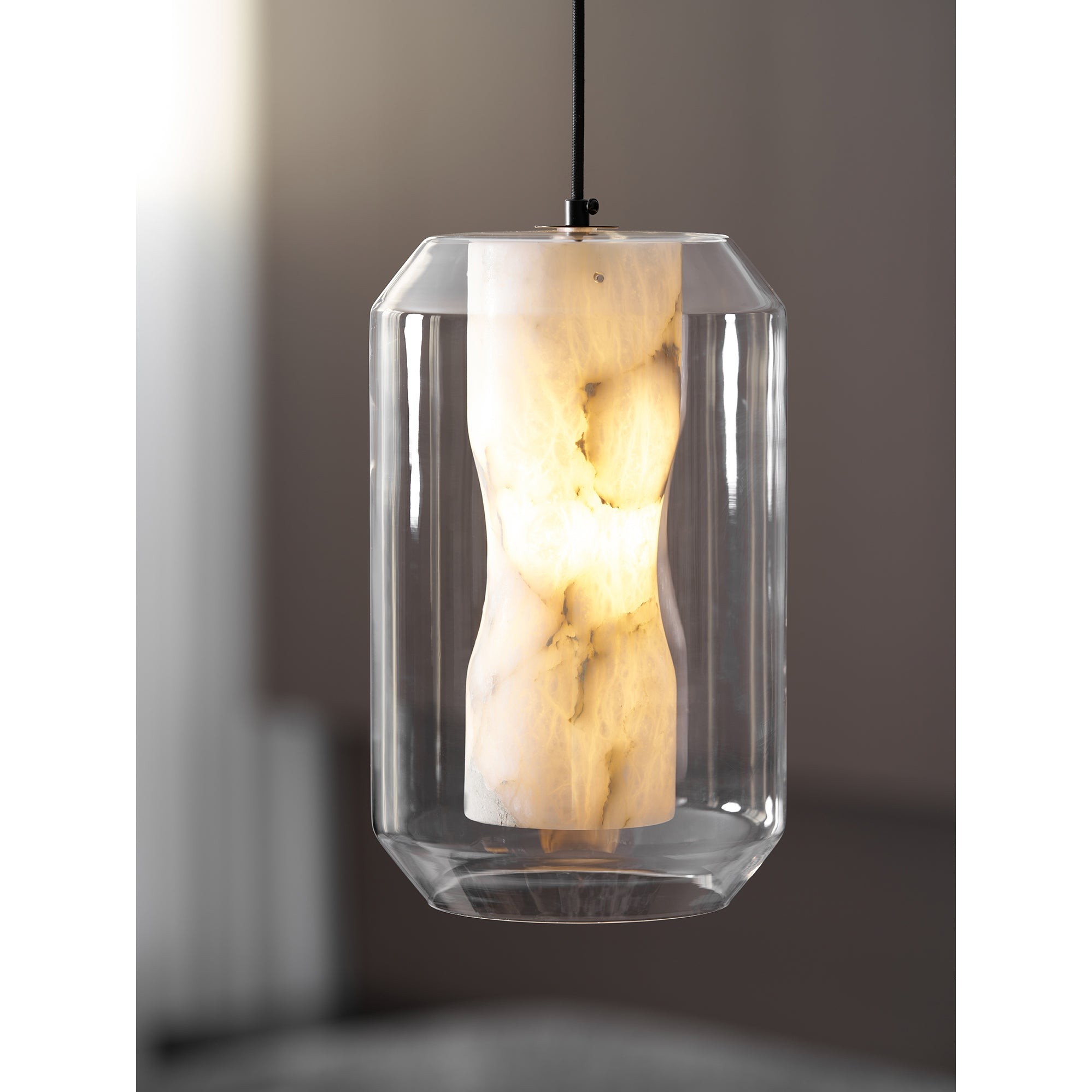 Hanglamp van albastglas HL2997