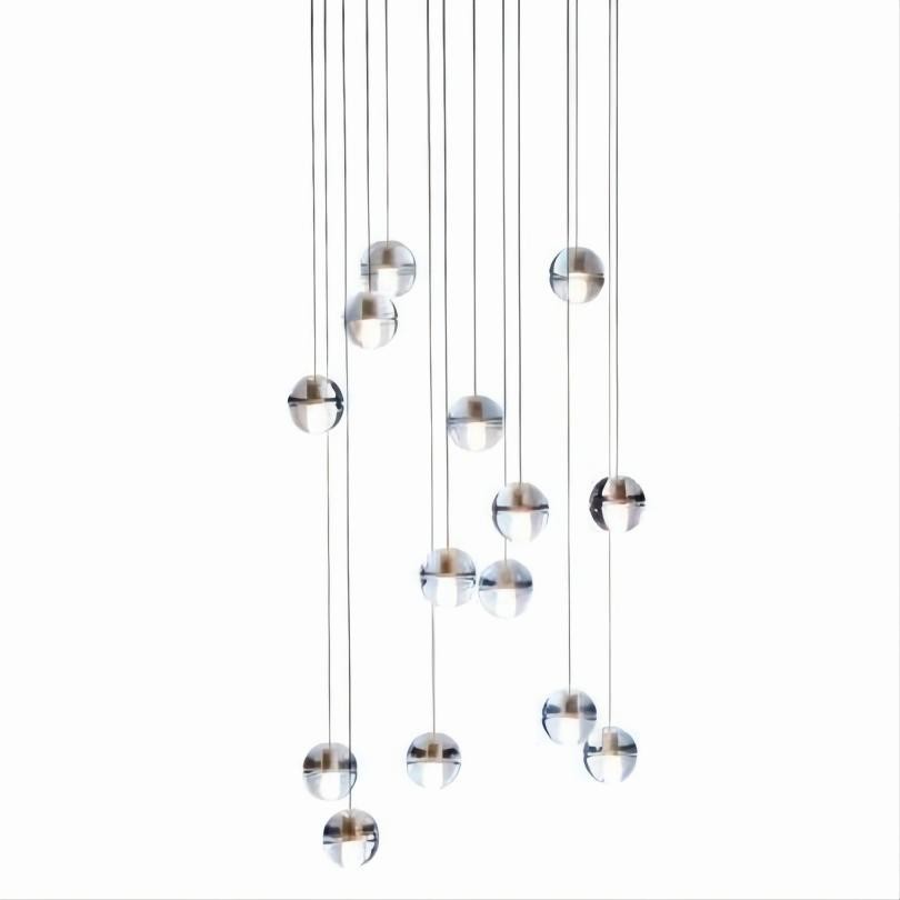 14.1M Glazen Bol Design Hanglamp