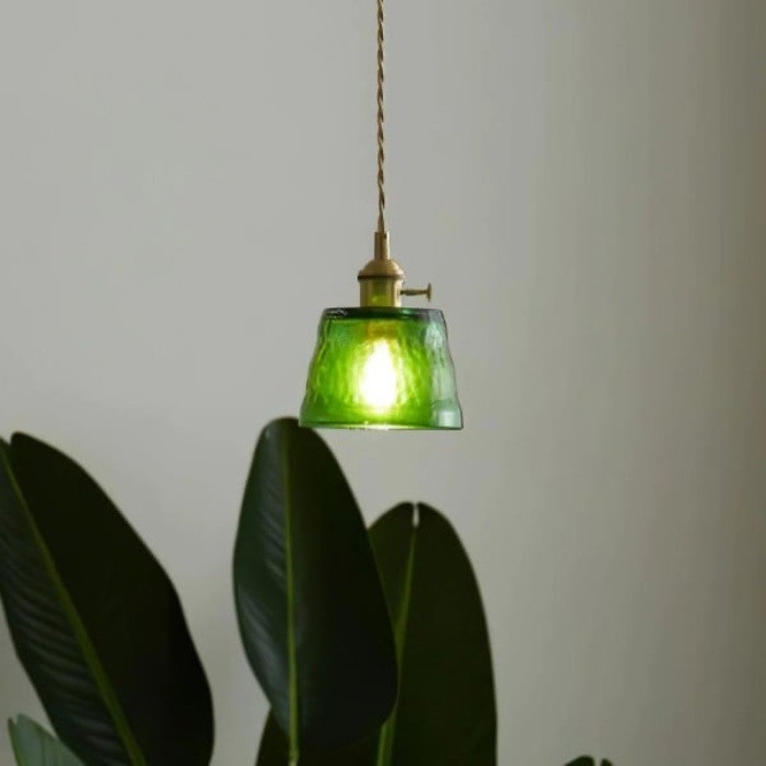 Nordic Cup Messing Glazen Hanglamp HL262