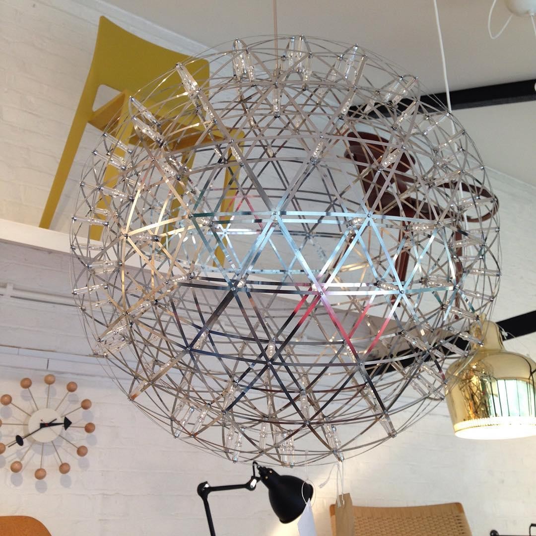 Zilveren Spark Ball hanglamp HL1407