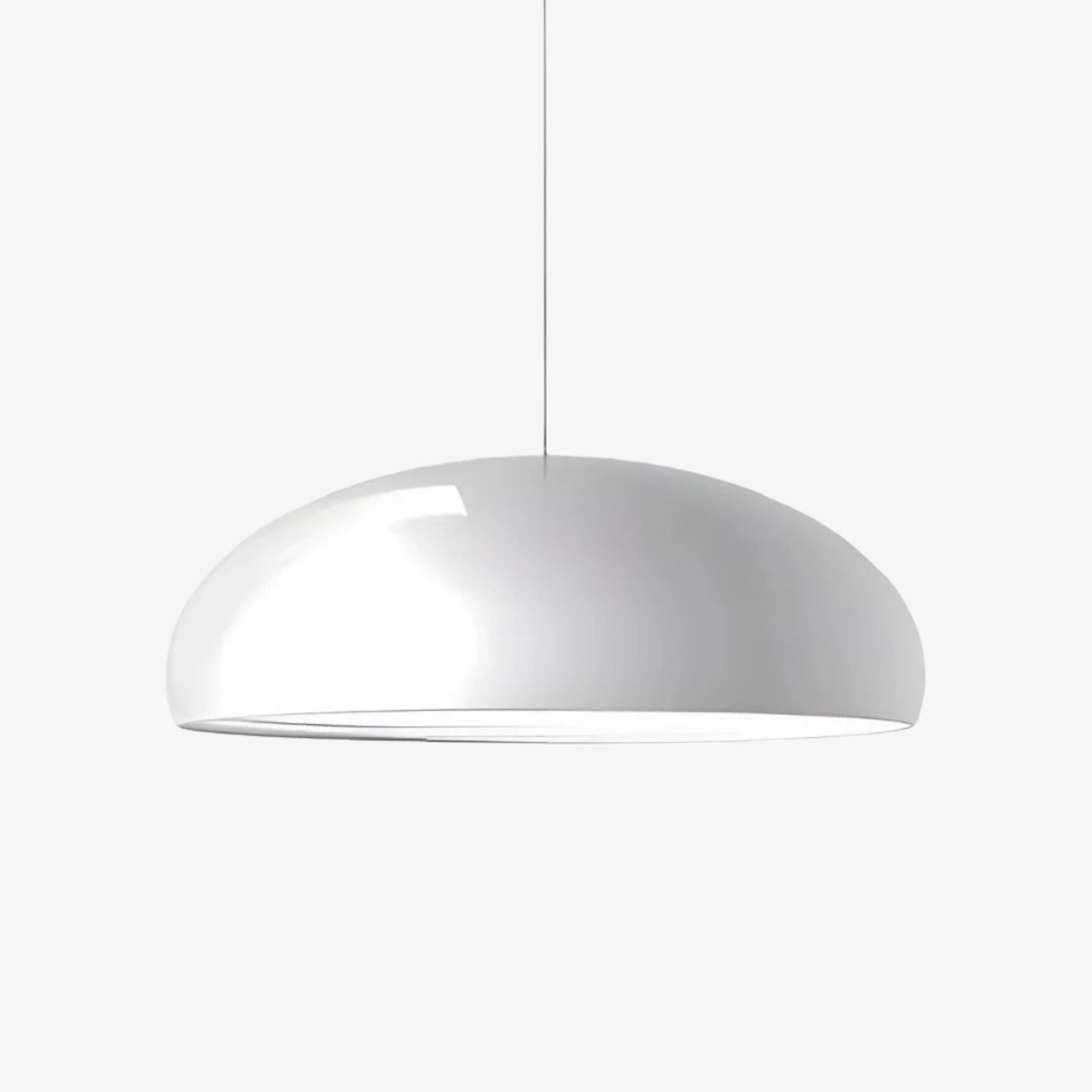 Haelen kleurrijke Scandinavische hanglamp met komvormige kap - moderne en stijlvolle metalen kap, geschikt voor eetkamers en