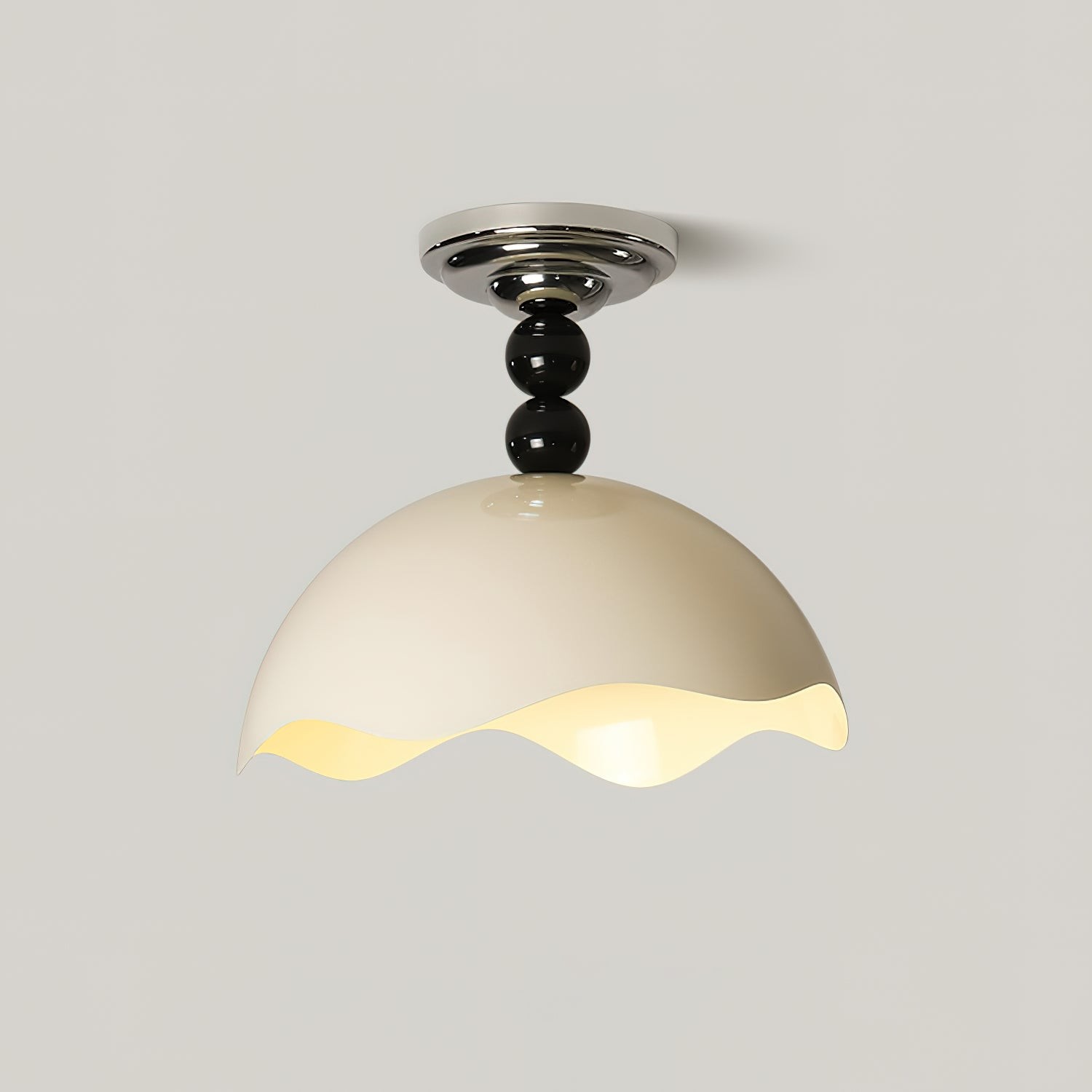 Moderne Wave Crest Metalen Plafondlamp HL830