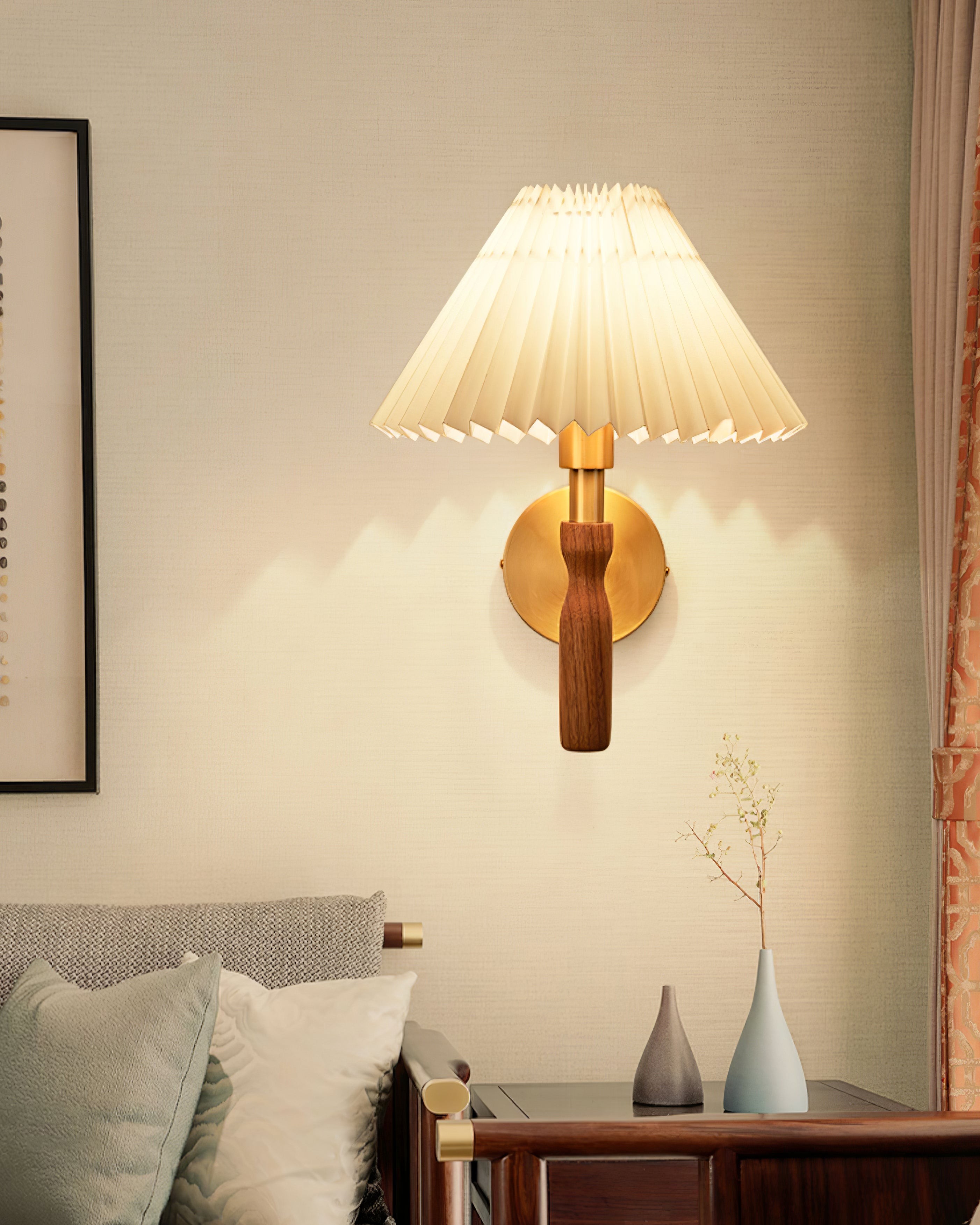 Maison Houten Wandlamp HL1154