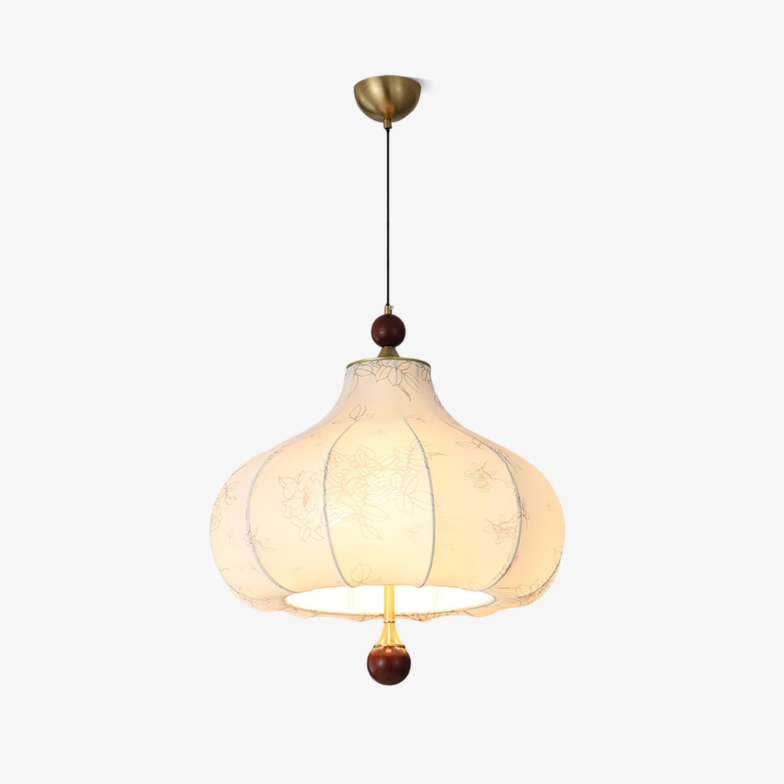 Franse Retro Stoffen Patroon Hanglamp HL496