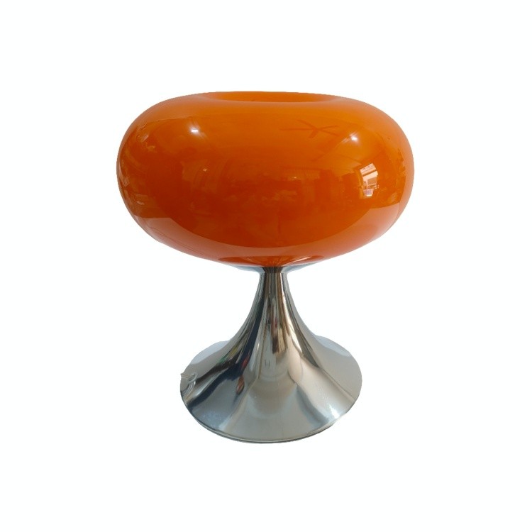 Bauhaus Appelvormige Glazen Tafellamp HL232