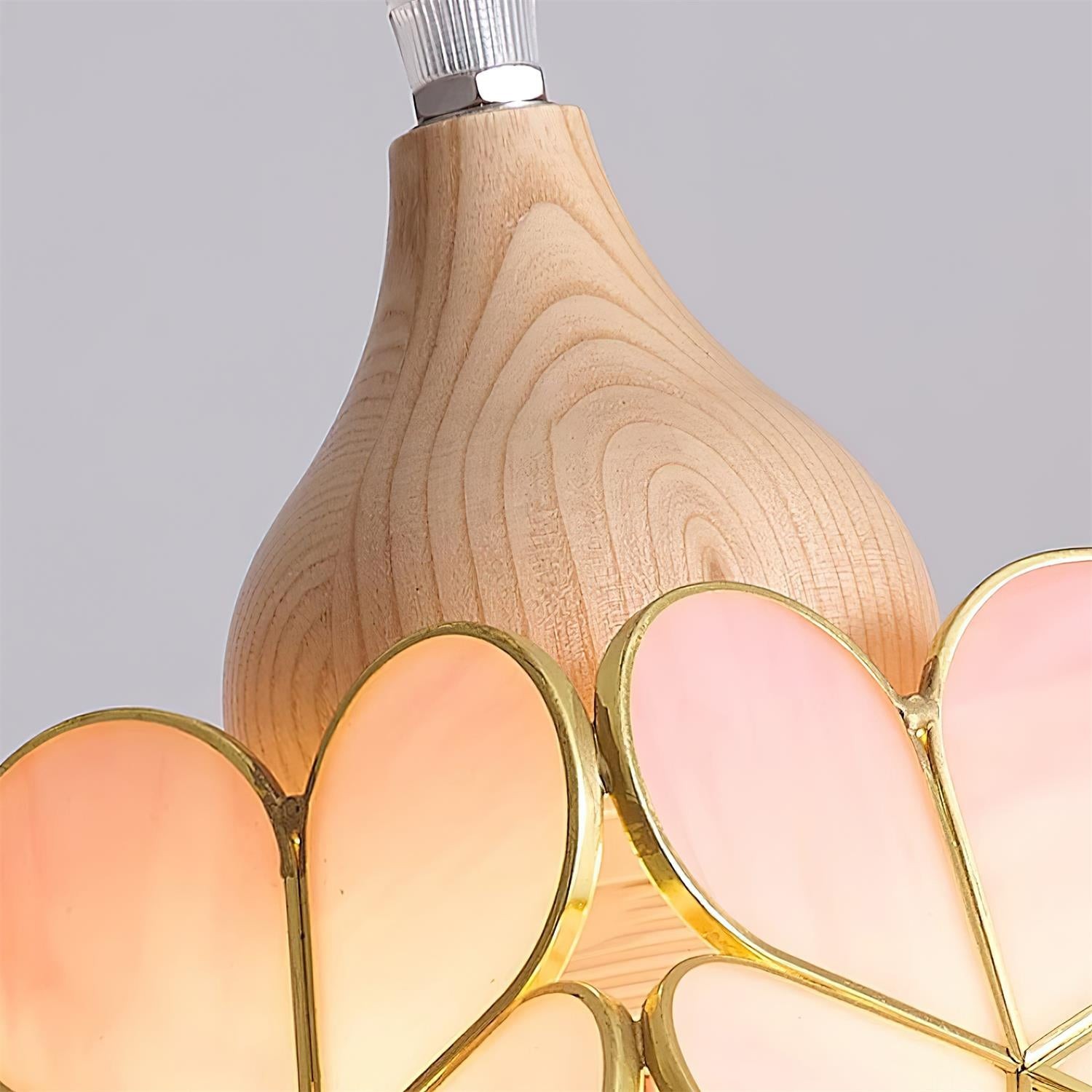 Franse creatieve pastorale stijl bloemen hanglamp HL595