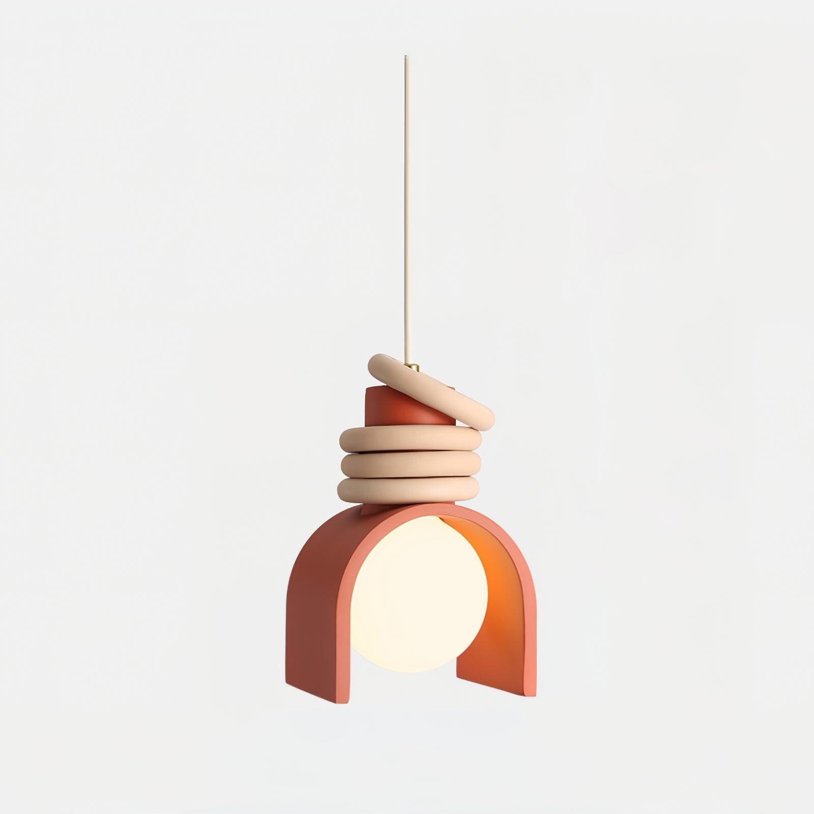 Moderne creatieve hars hanglamp HL898