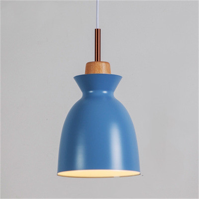 Scandinavische MULTI Metaal Hout Macaroon Hanglamp voor Keuken HL88