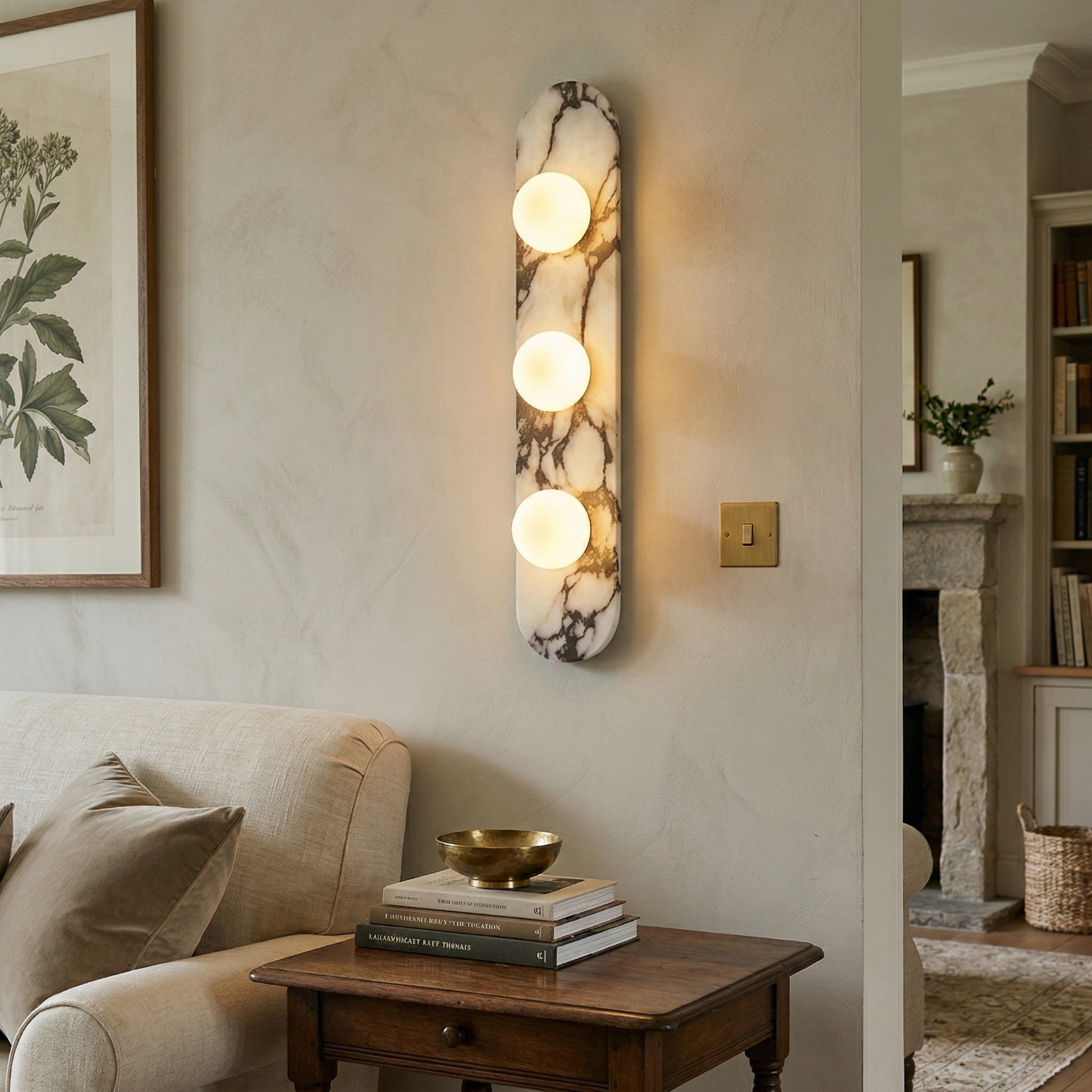 Modulo marmeren wandlamp HL3179