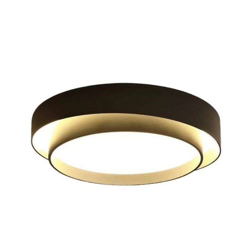 Dubbele ronde schijf Melody plafondlamp HL165