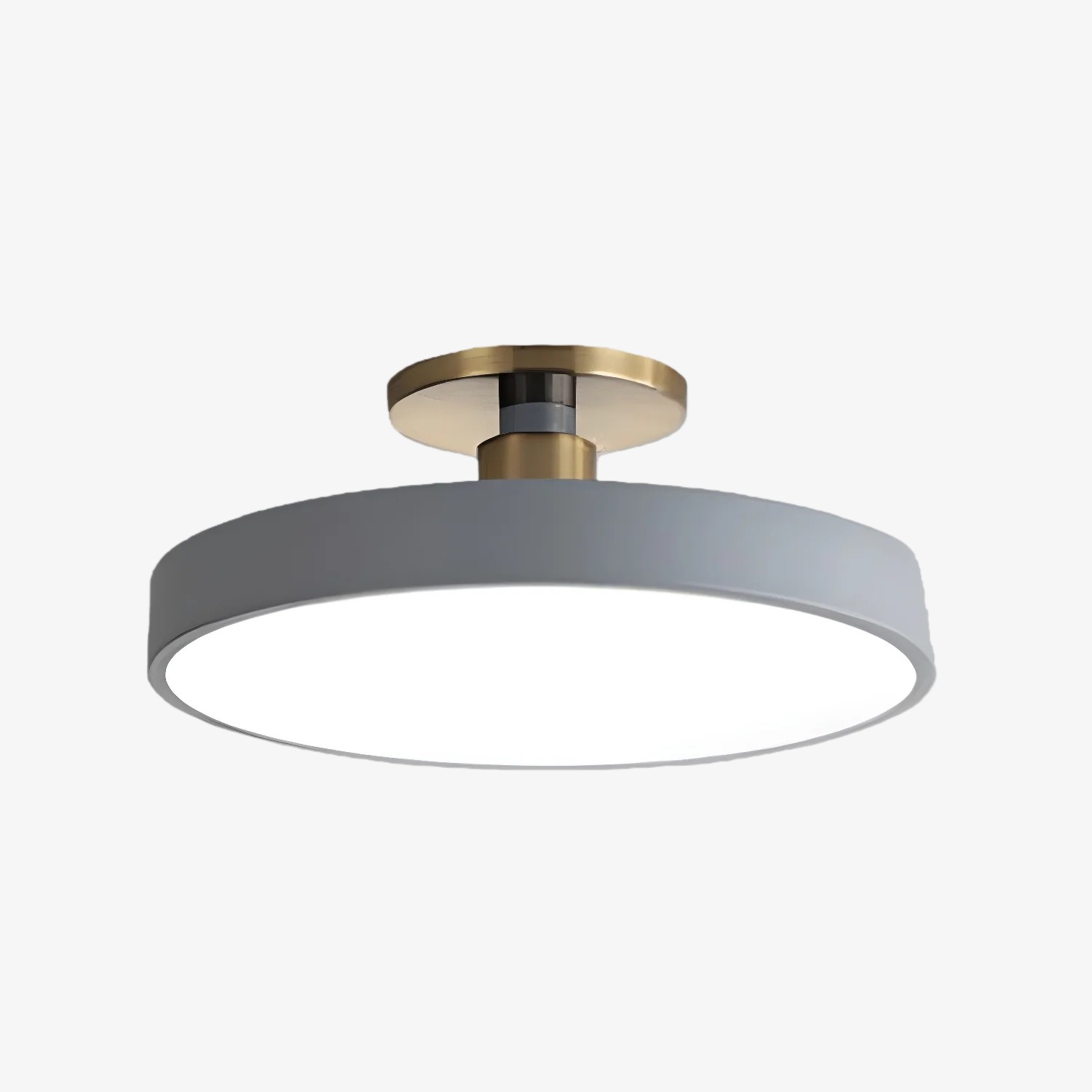 Ceilivon Plafondlamp met brede diffuser, vlakke montage - Moderne stijl voor de woonkamer HL2313