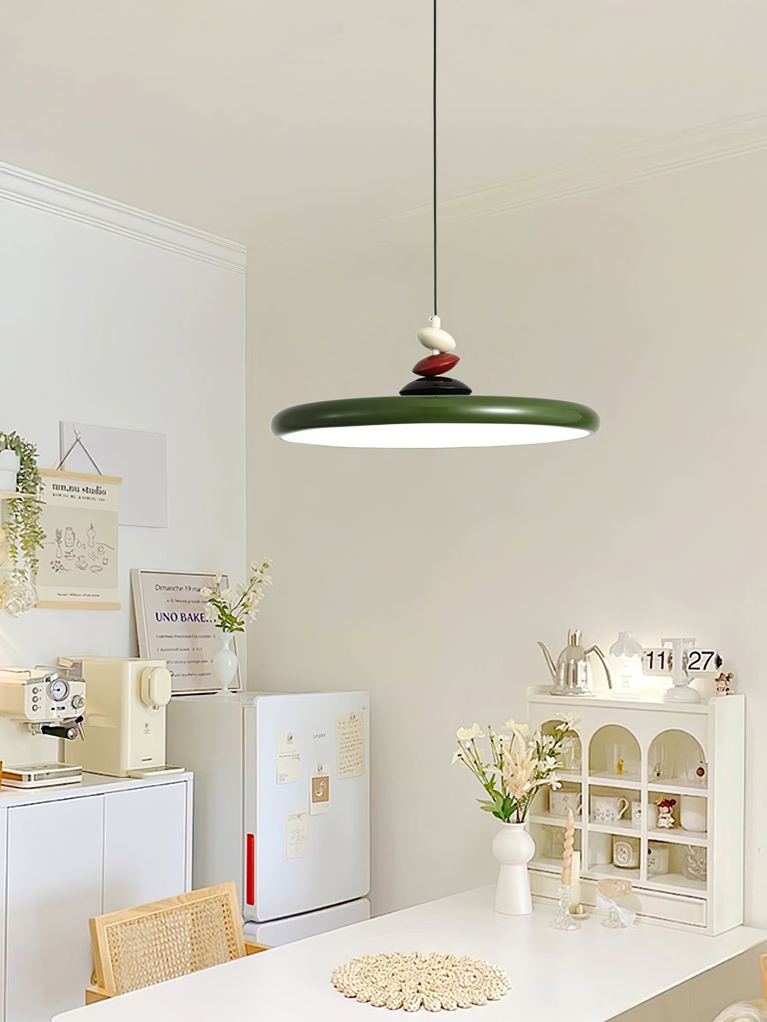 Nordic UFO Kleurrijke LED Hanglamp HL822