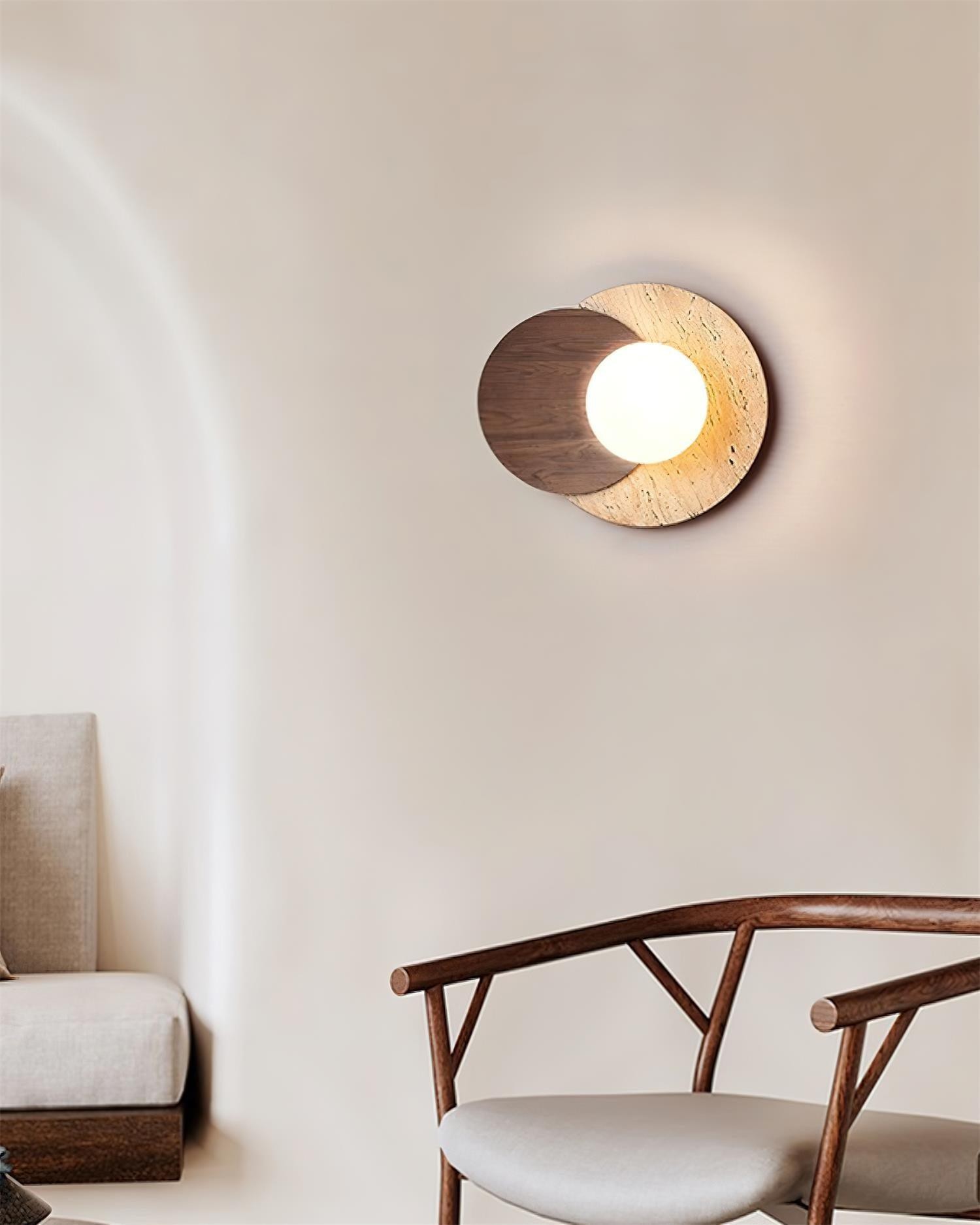 Wabi-sabi Eclipse Plug-In Wandlamp HL584