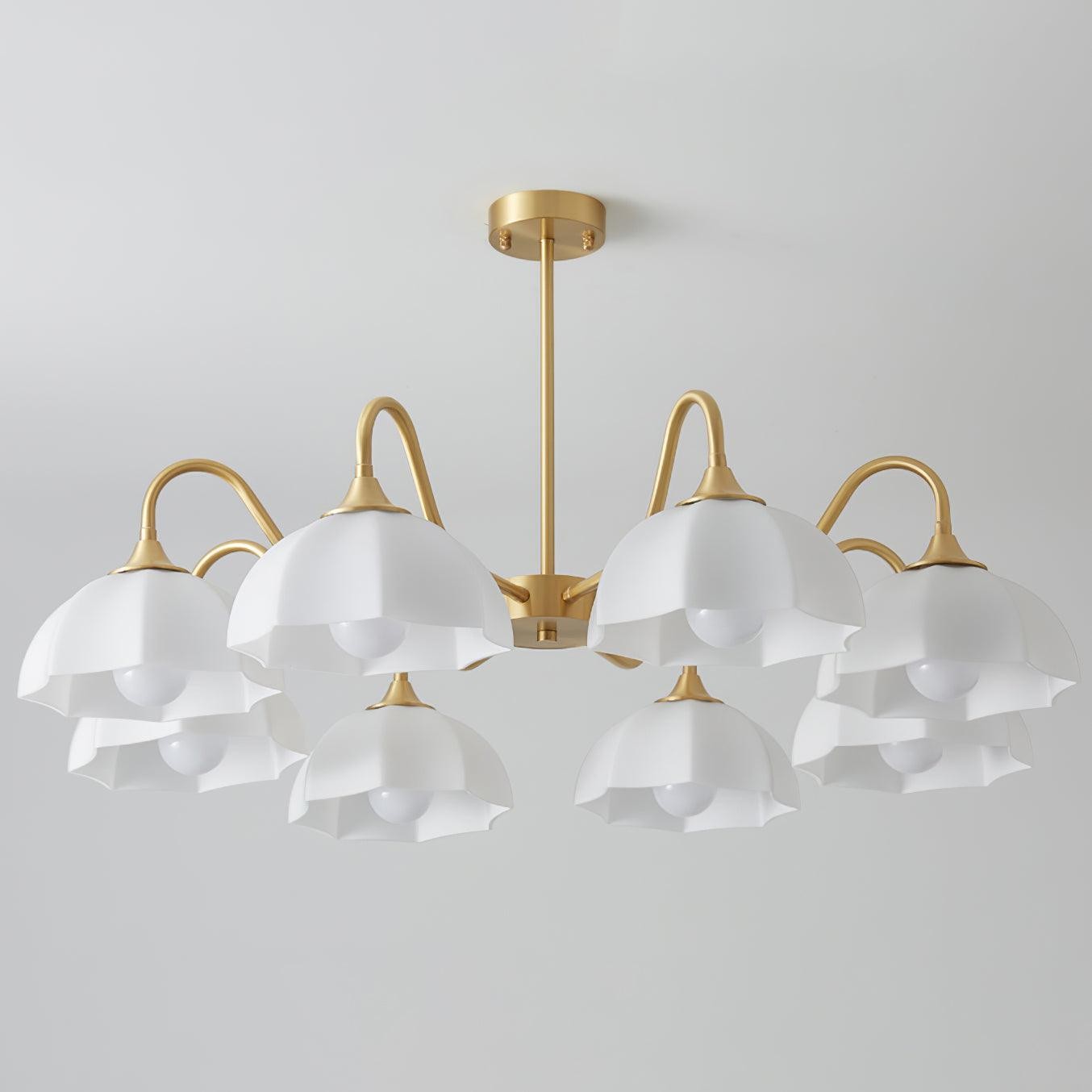Nordic Garden Flower Glazen Kroonluchter HL839