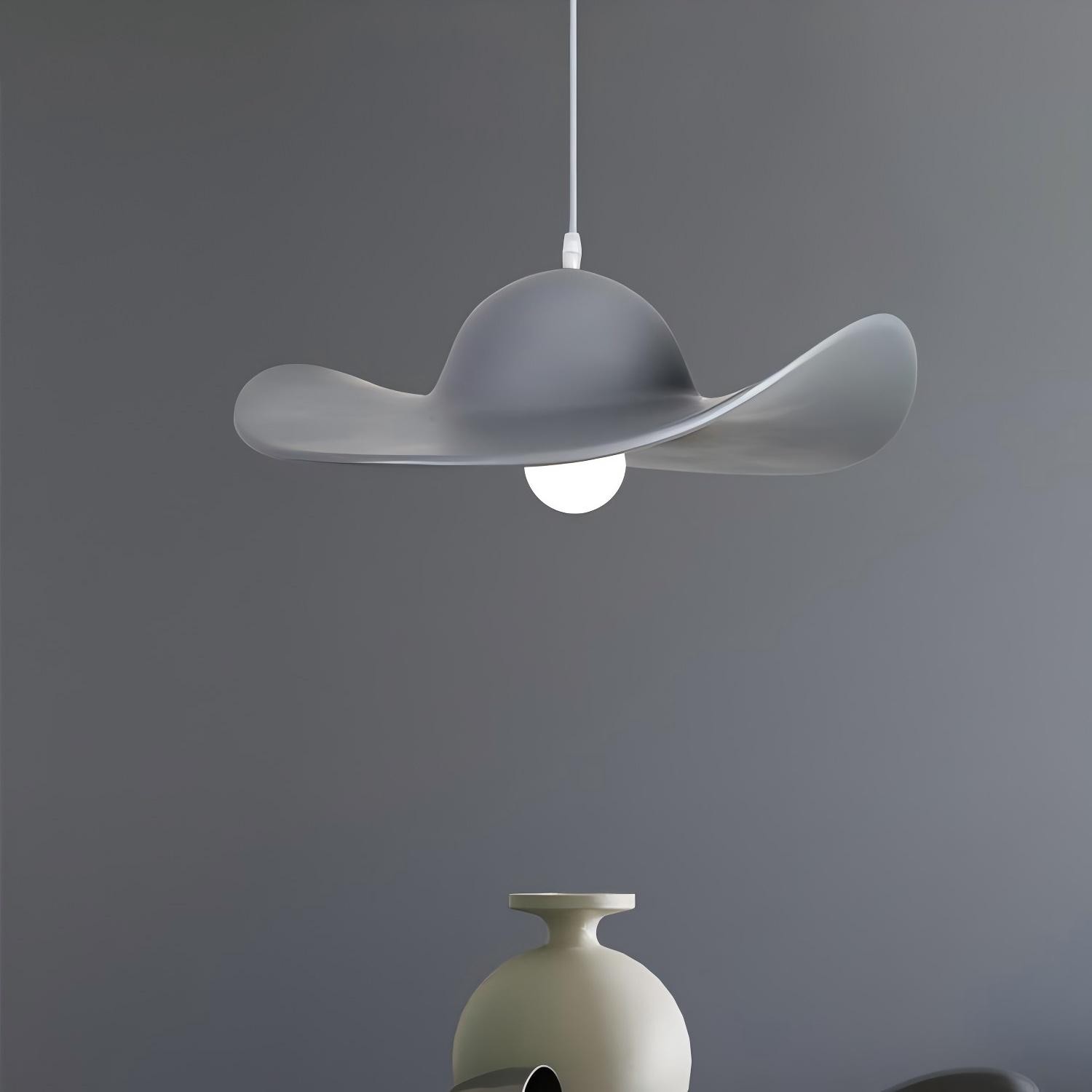Italiaanse Hoed Vorm Hars Ontwerp Hanglamp HL310