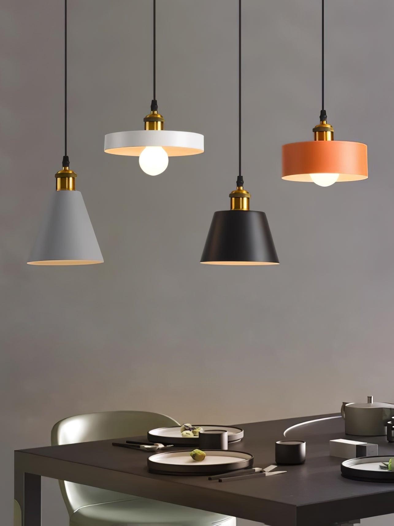 Moderne hars geometrische hanglamp HL787