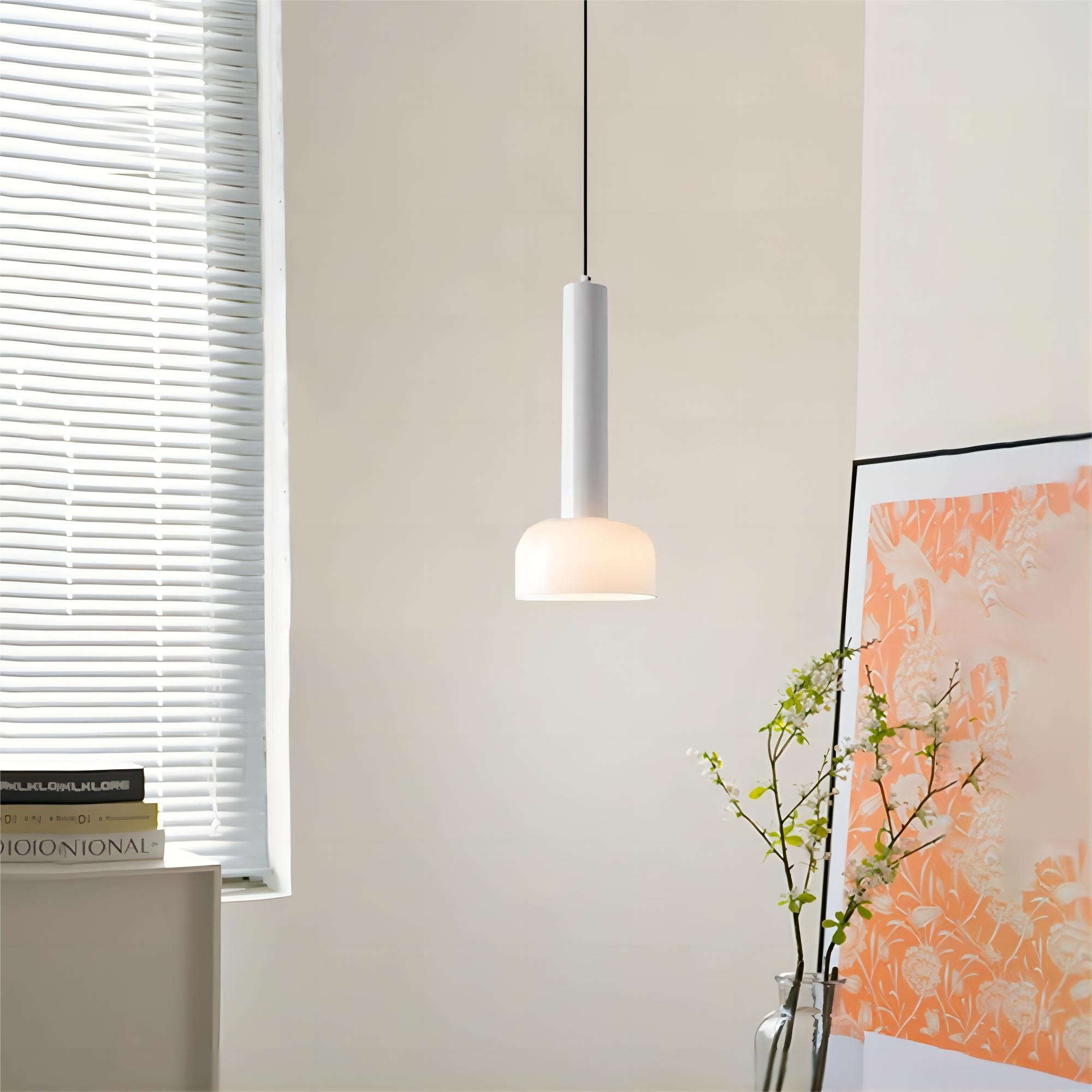 Eigentijdse Design Italiaanse Glazen Cilinder Hanglamp HL92