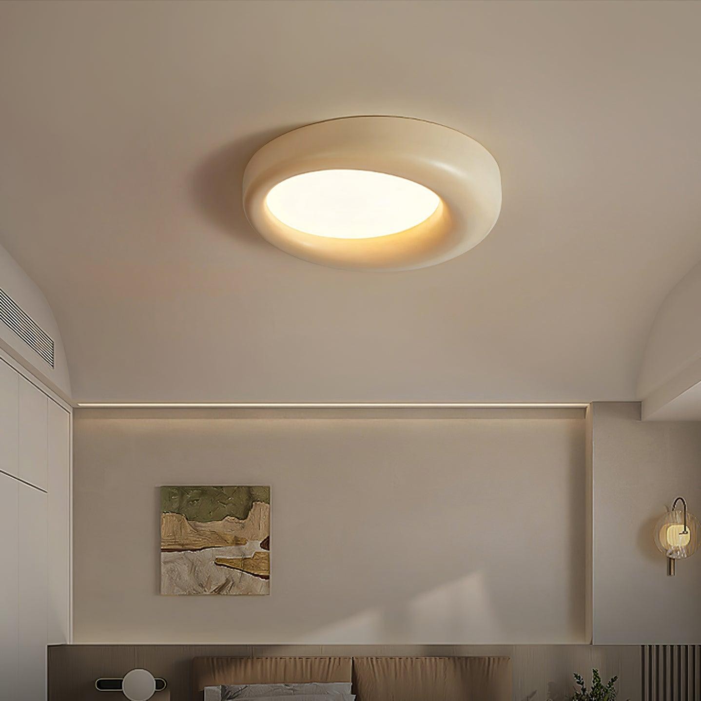 Center Offset Concentric Circle Acryl Plafondlamp HL821