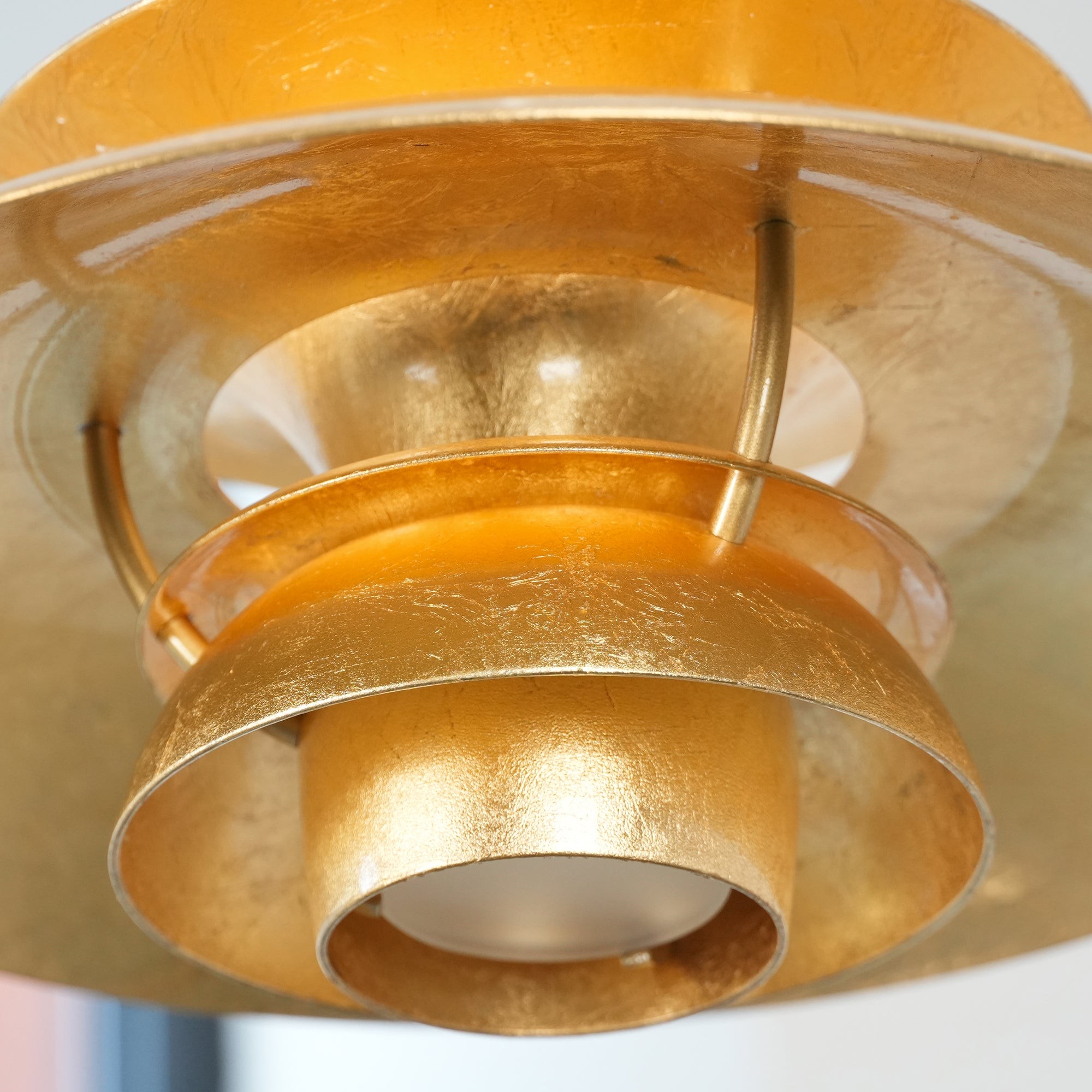 Hanglamp HL3315 met gouden folie