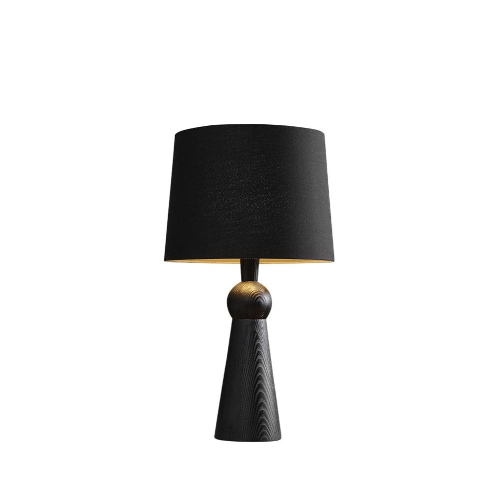Nordic Retro Massief Houten Stoffen Tafellamp HL372