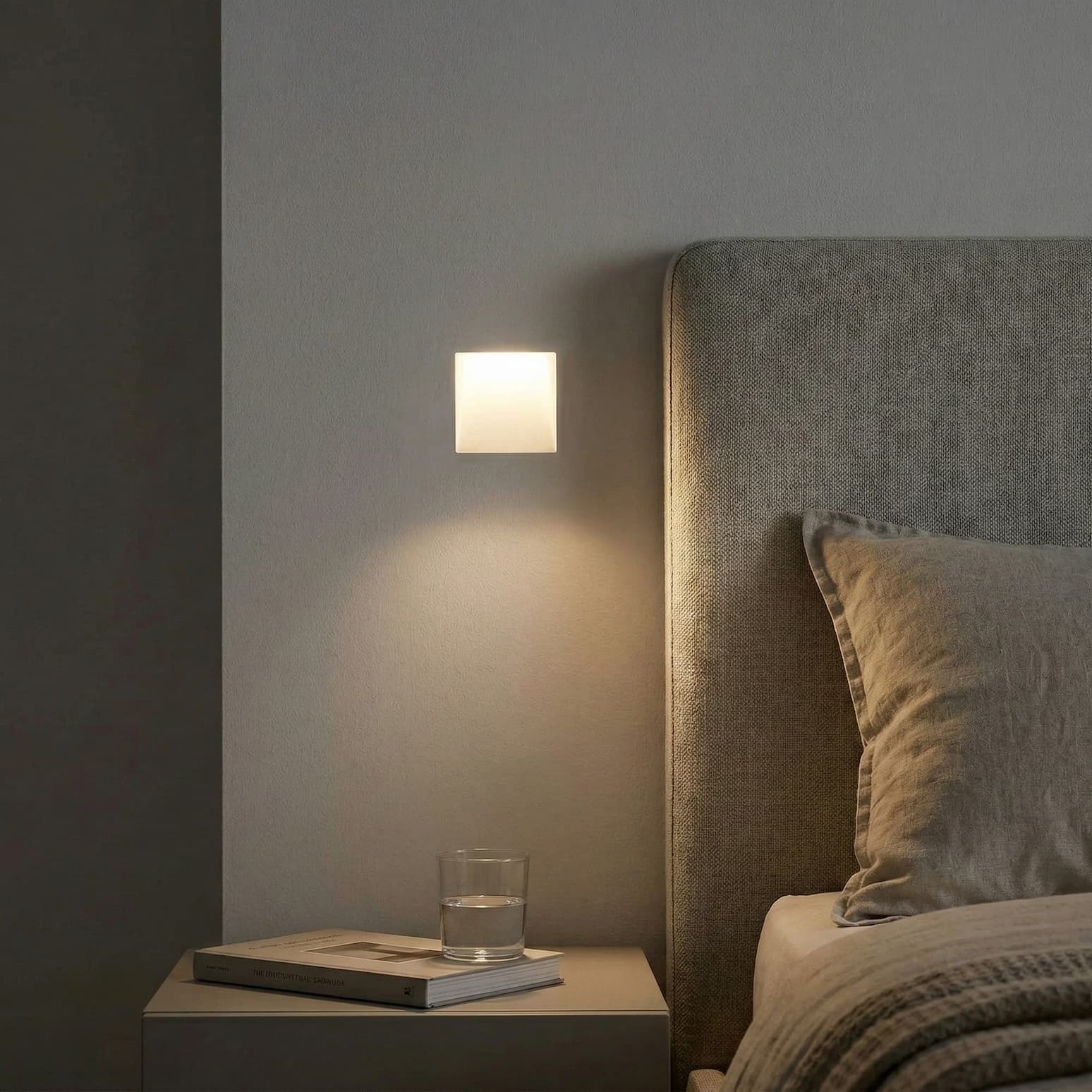 Stary LED-sensorwandlamp - Frameloze inbouwtraplamp voor hal HL2470