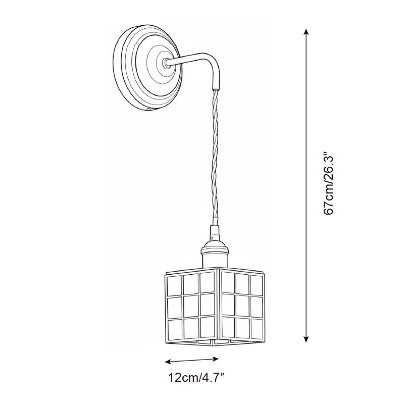 Mosaic Atelier wandlamp HL2850