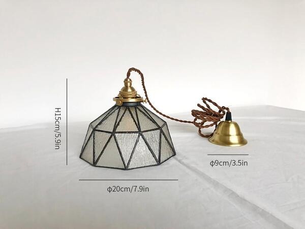 Glazen Kom Hanglamp HL43