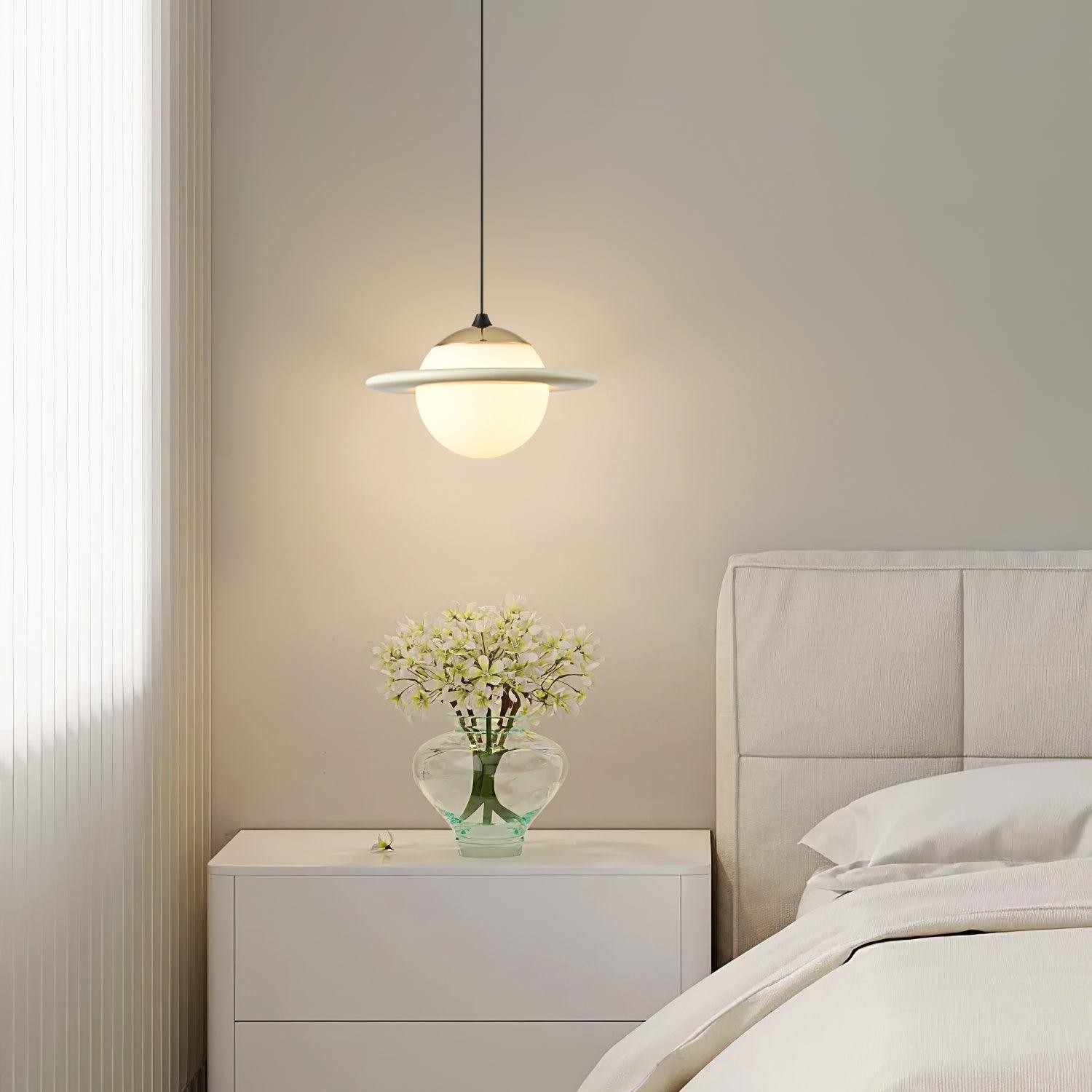 Romantische Saturnus Planeet Hanglamp voor Slaapkamer HL749