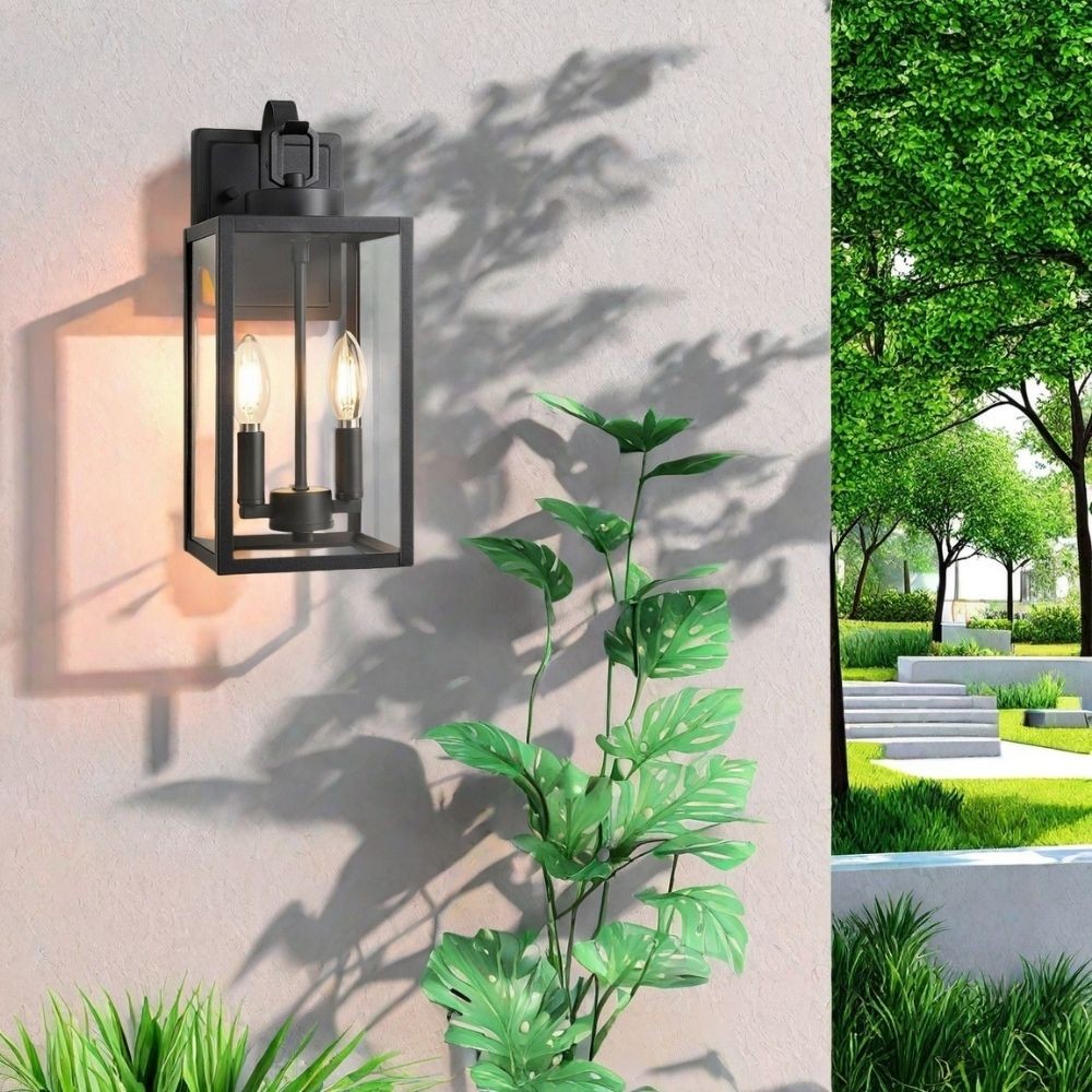Industriële Waterdichte Buitenlantaarn Wandlamp HL1006