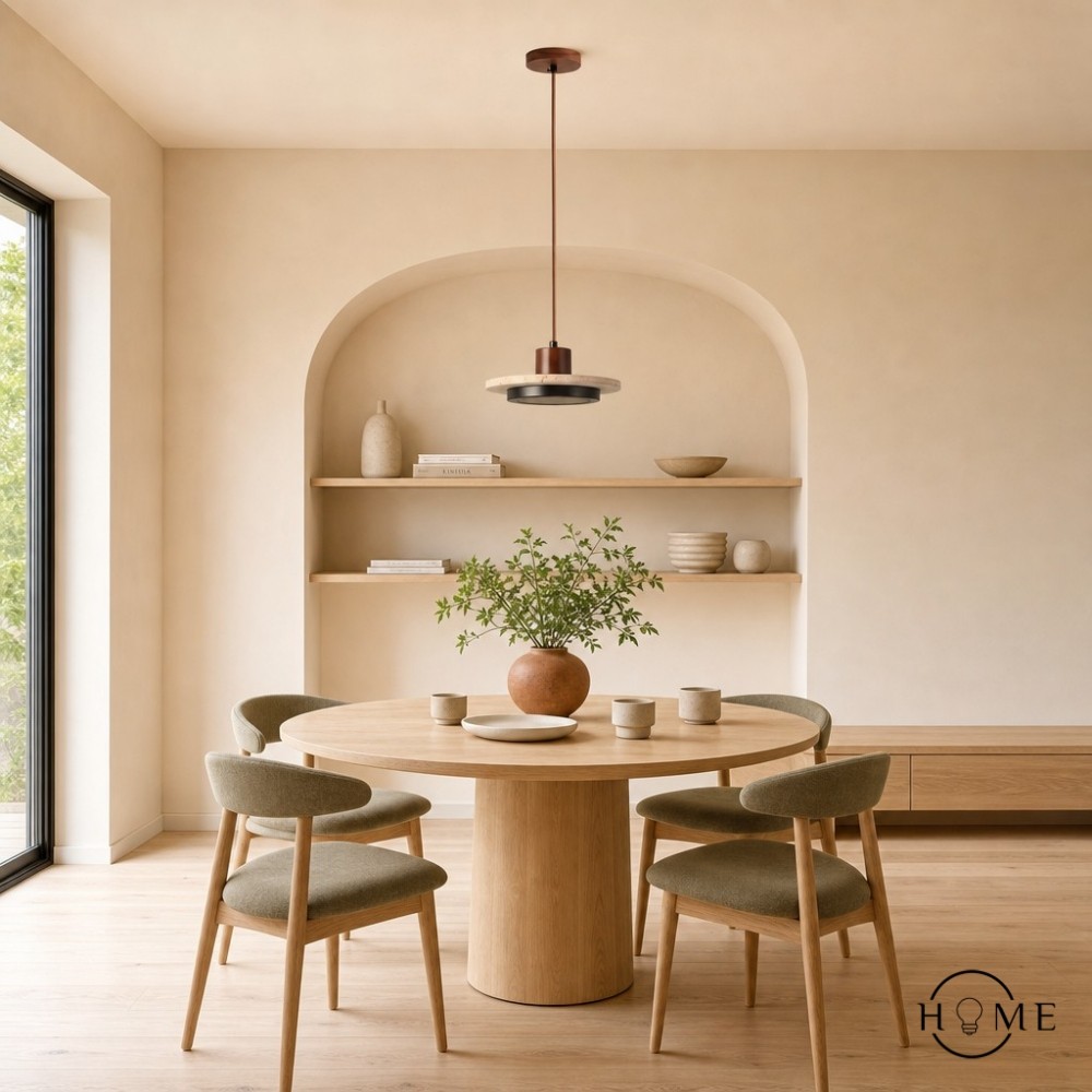 Creatieve Retro Regular Disc LED Hanglamp HL545