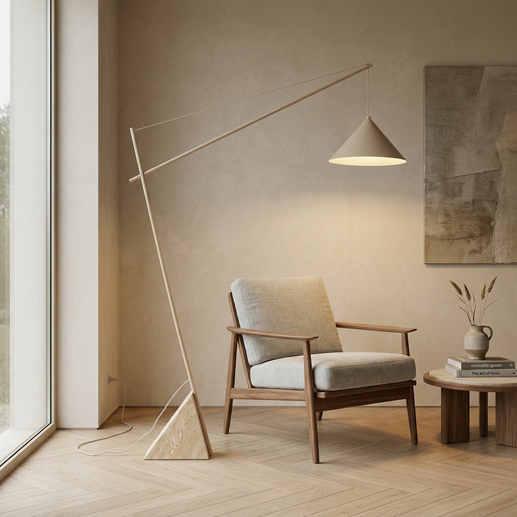Grande Travertine Vloerlamp HL3259