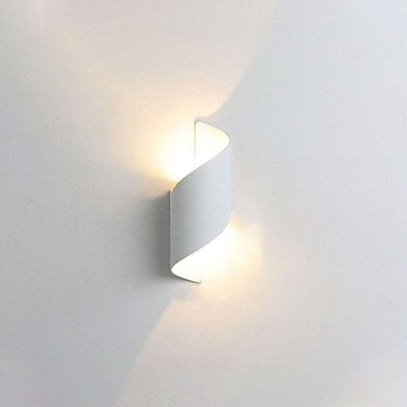 Moderne Curl Twisted LED Wandlamp HL698