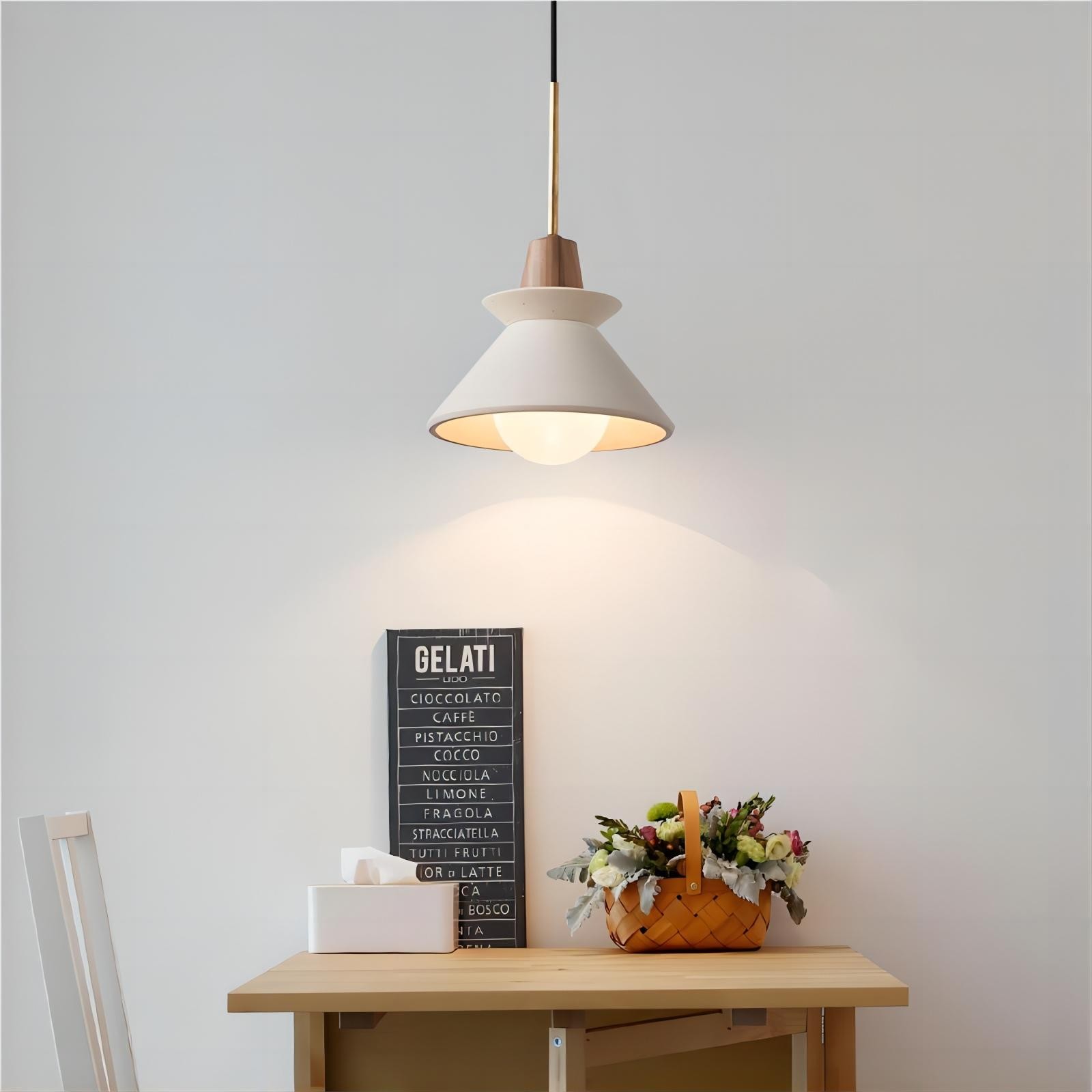 Minimalistische Noordse Tapse Hanglamp HL110